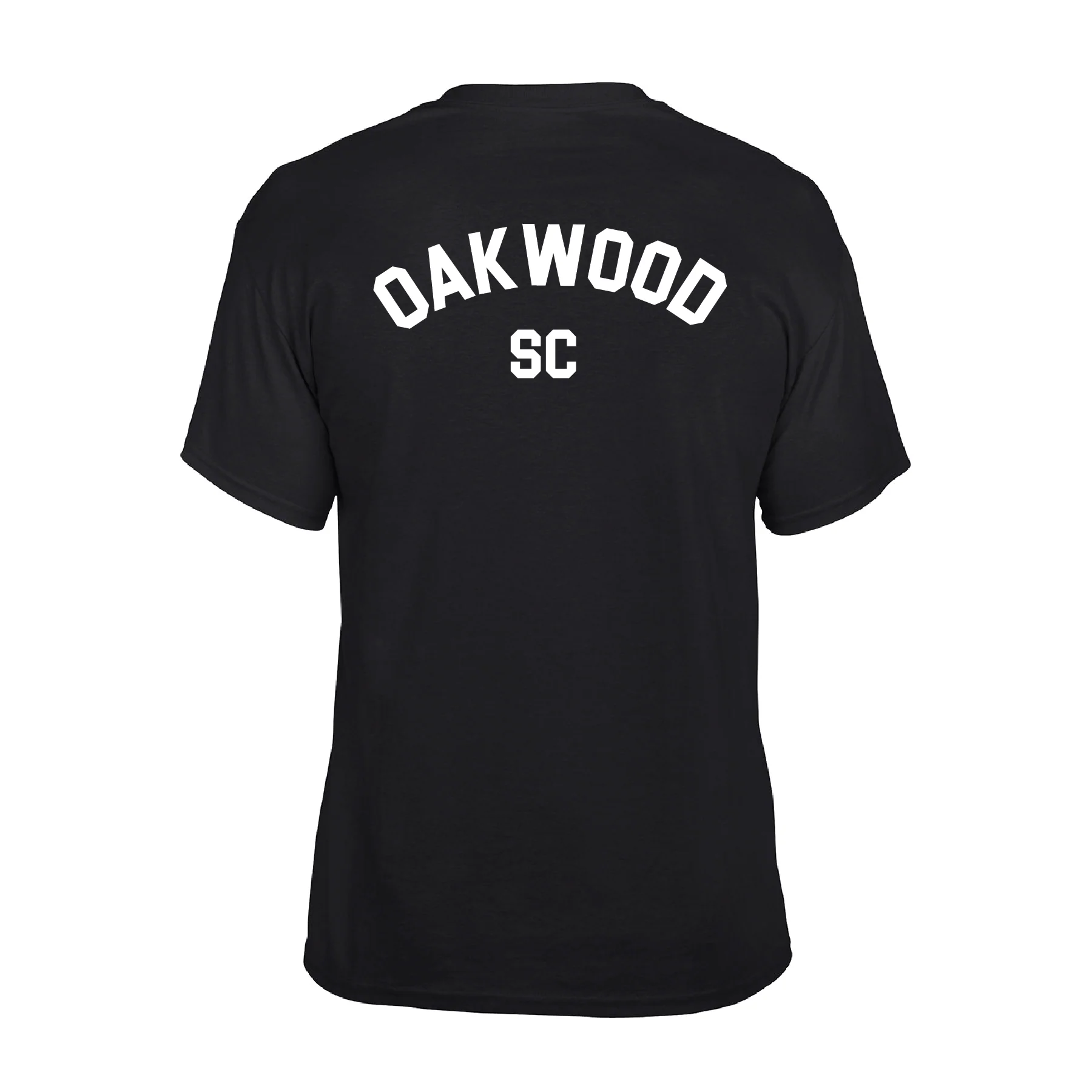 Oakwood SC Gildan SS Lifestyle T-Shirt Black - Image 2