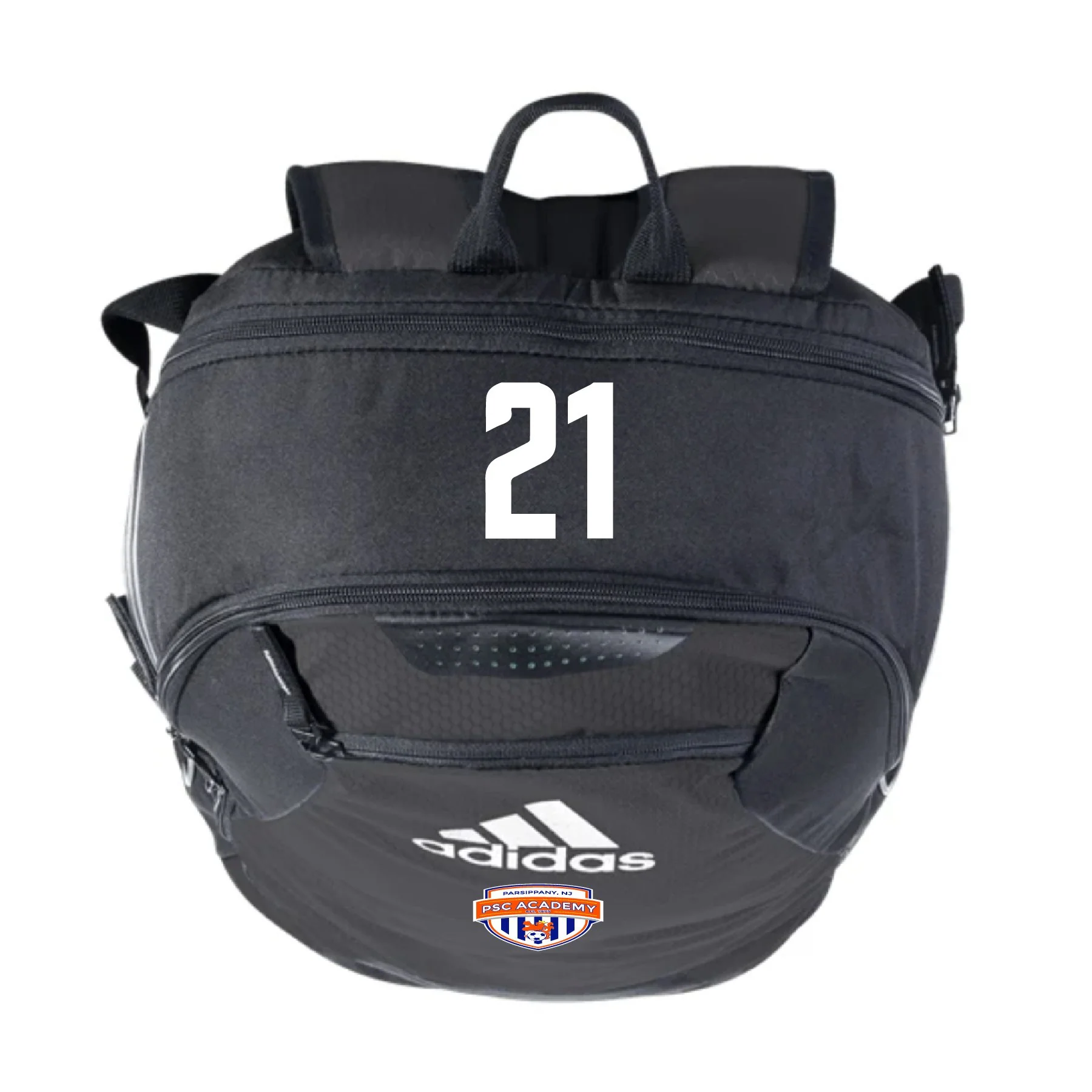 Parsippany SC Academy Seniors adidas Stadium II Backpack - Black - Image 2