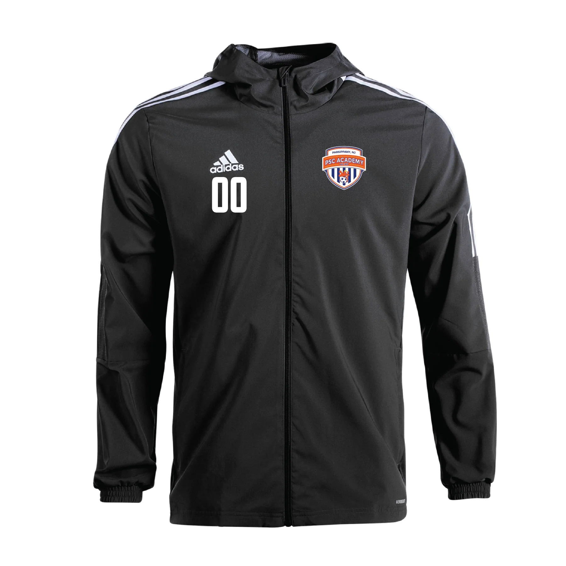 Parsippany SC Fan Store adidas Tiro 21 Windbreaker Black