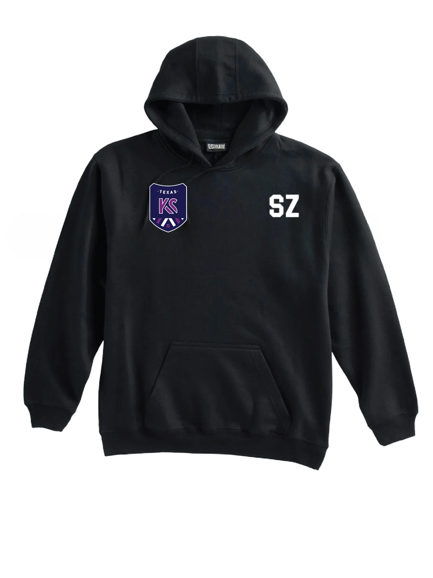 Kaptiva Pennant Super 10 Hoodie Black