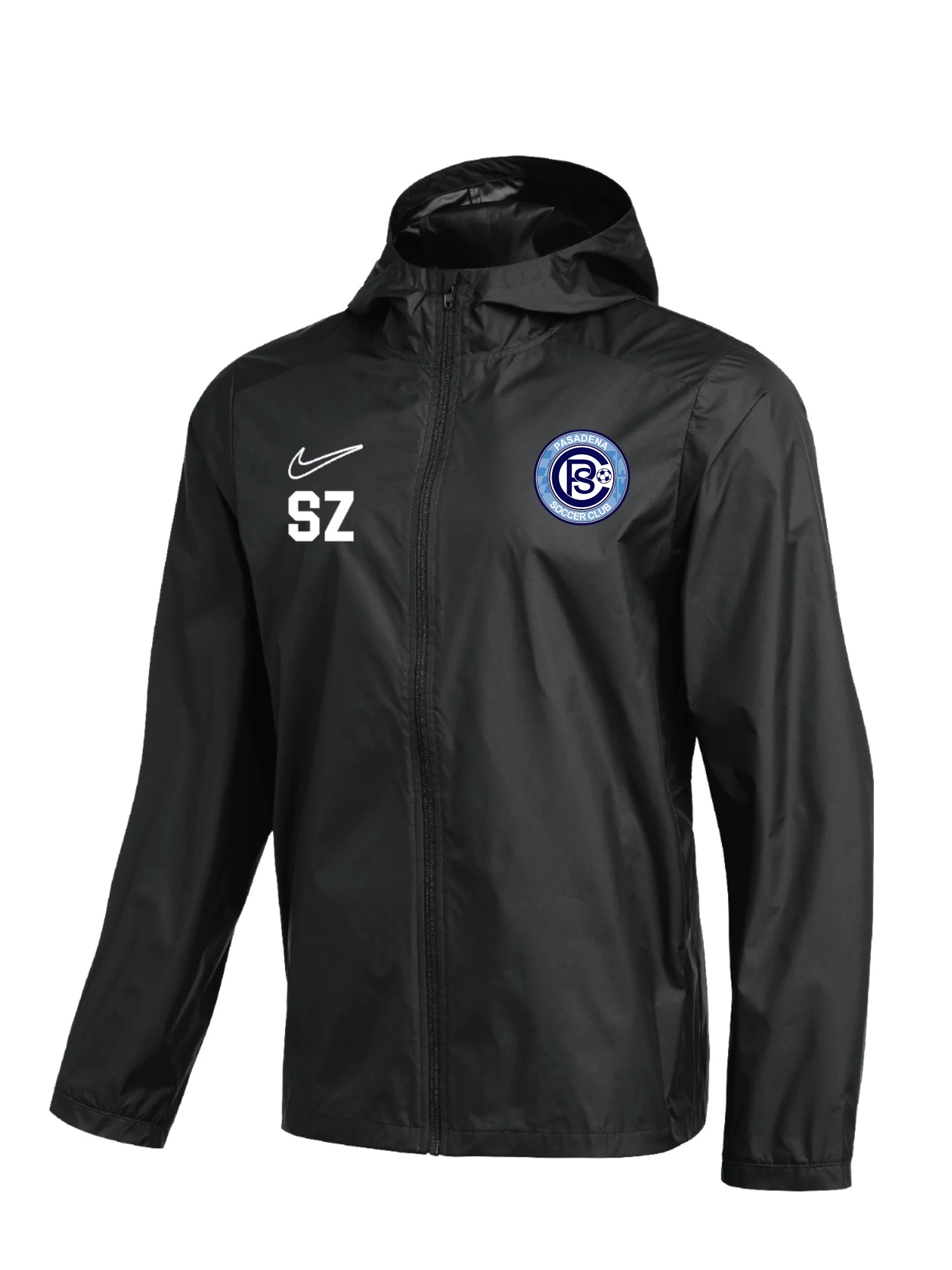 Pasadena SC Nike Storm Rain Jacket Black