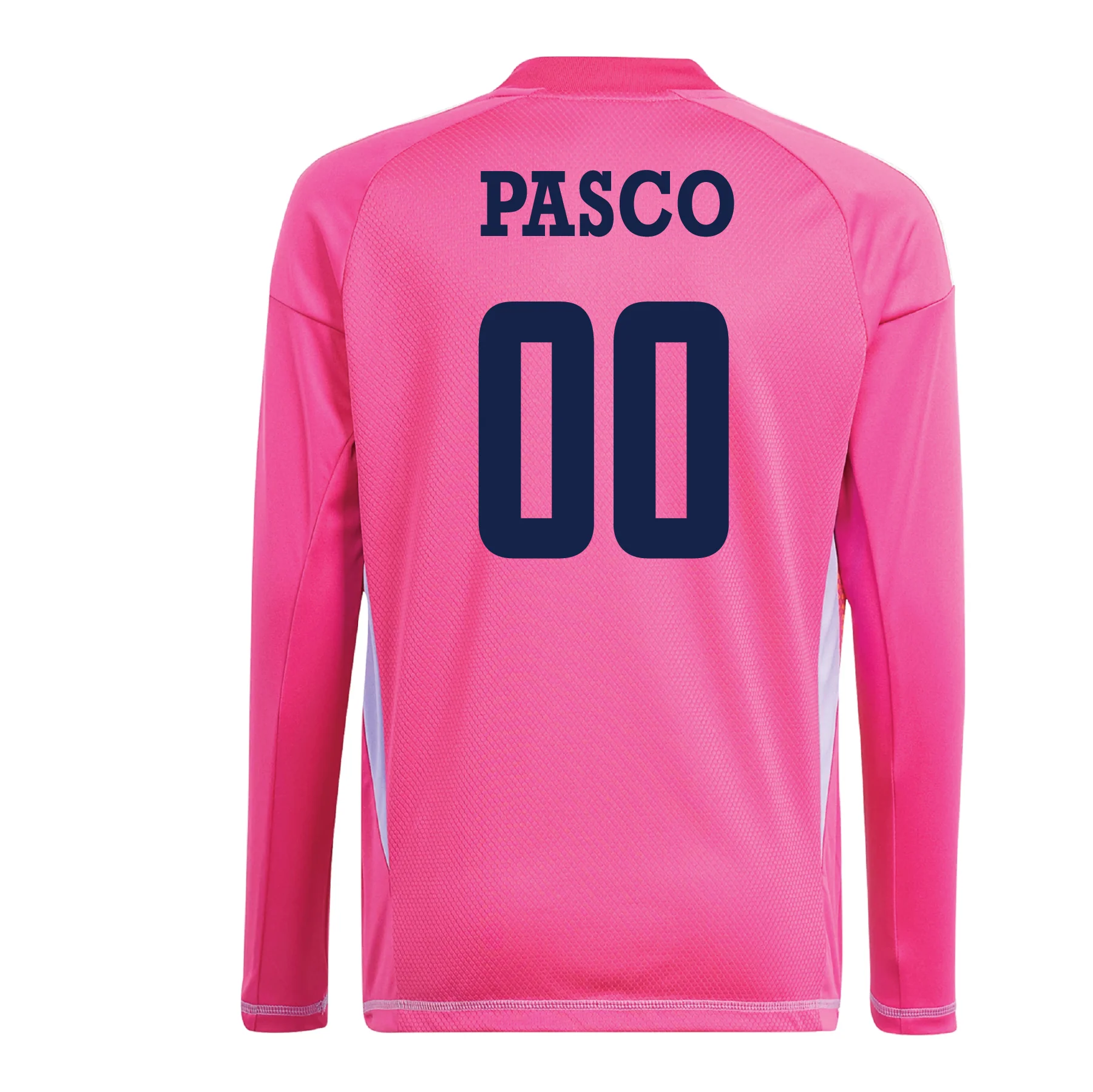 PASCO adidas Tiro 24 Comp LS Goalkeeper Jersey Pink - Image 2