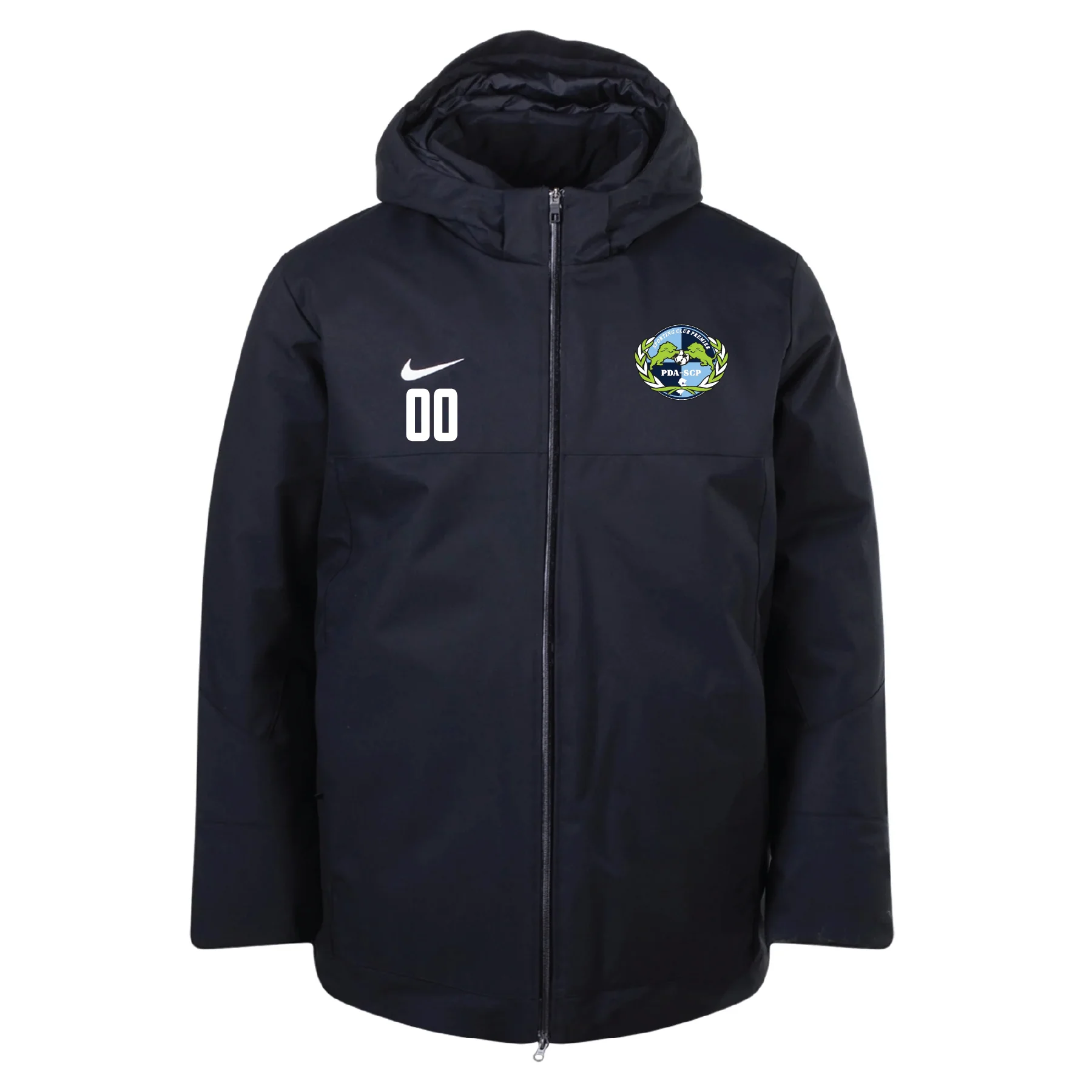 PDA SCP Sparta Nike Down Fill Parka Jacket Black