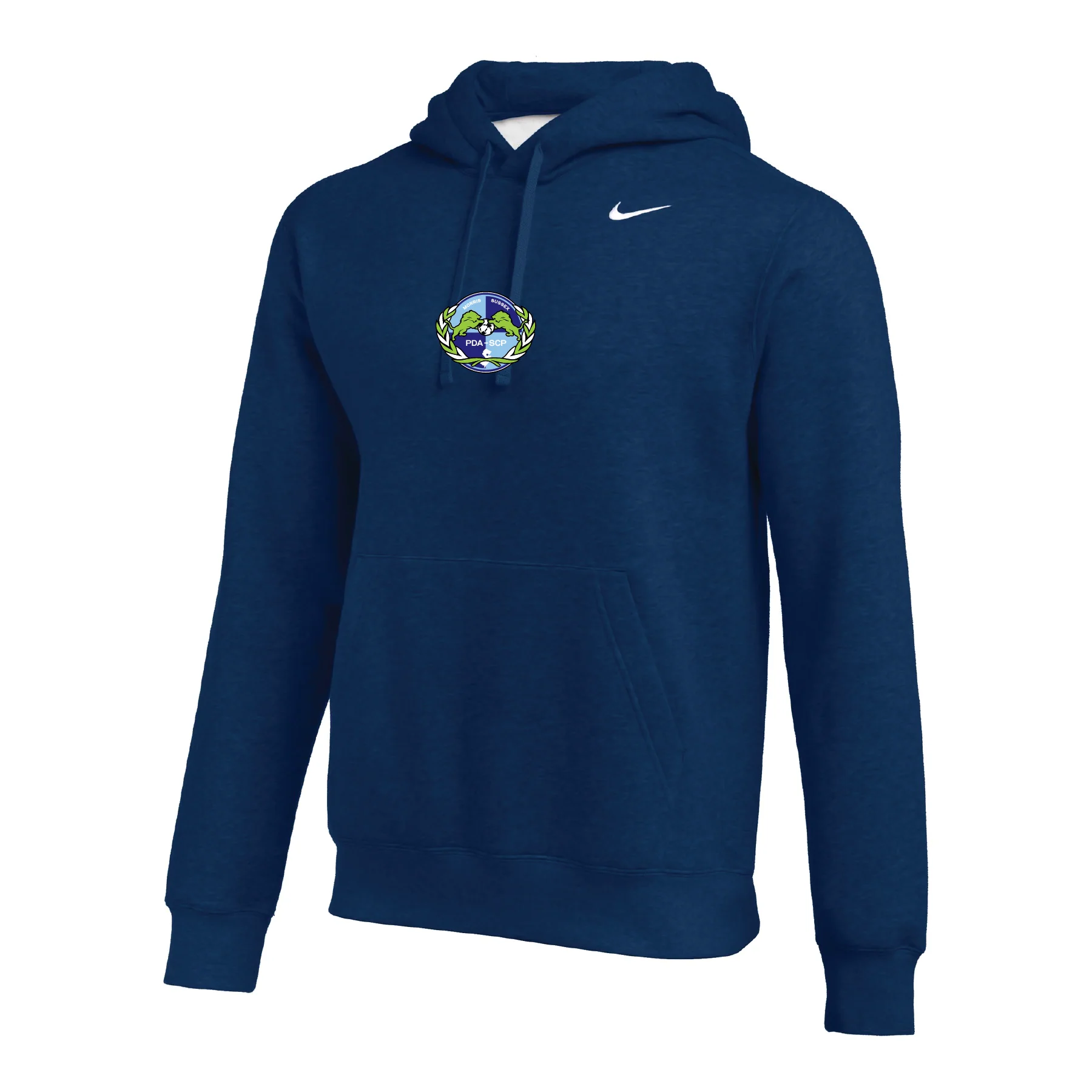 PDA SCP Sparta Girls 2011 and Older (Patch) Nike Club Hoodie Navy