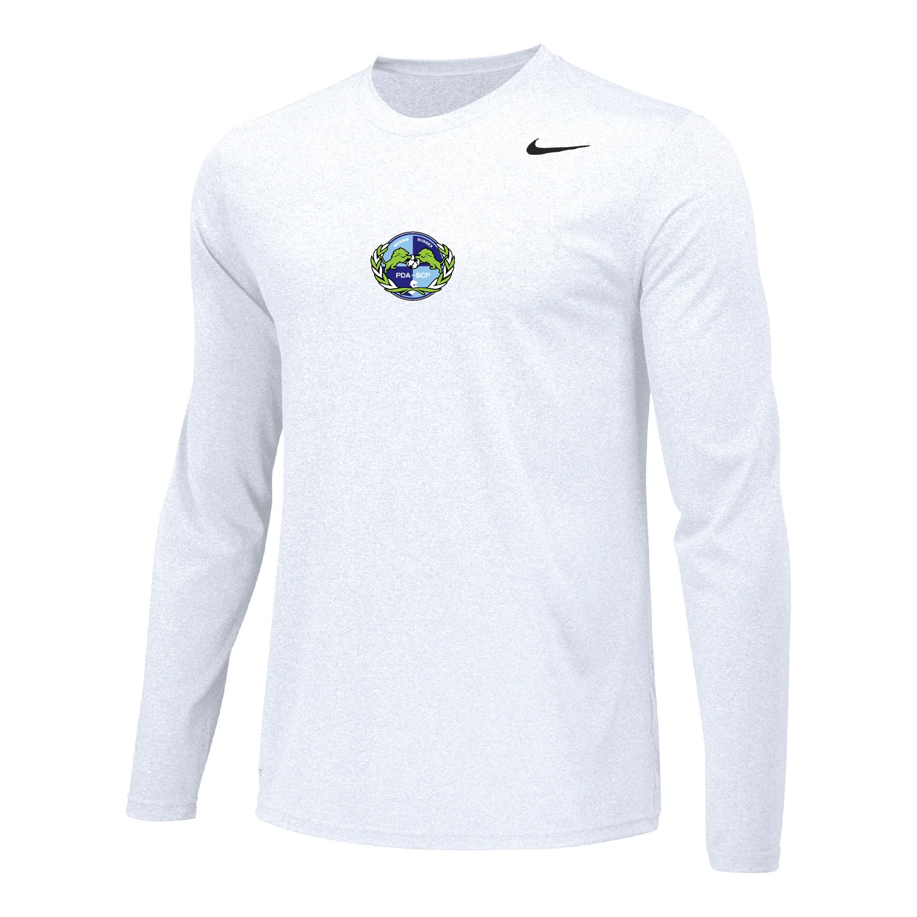 PDA SCP Sparta Girls 2011 and Older (Patch) Nike Legend Long Sleeve Shirt White