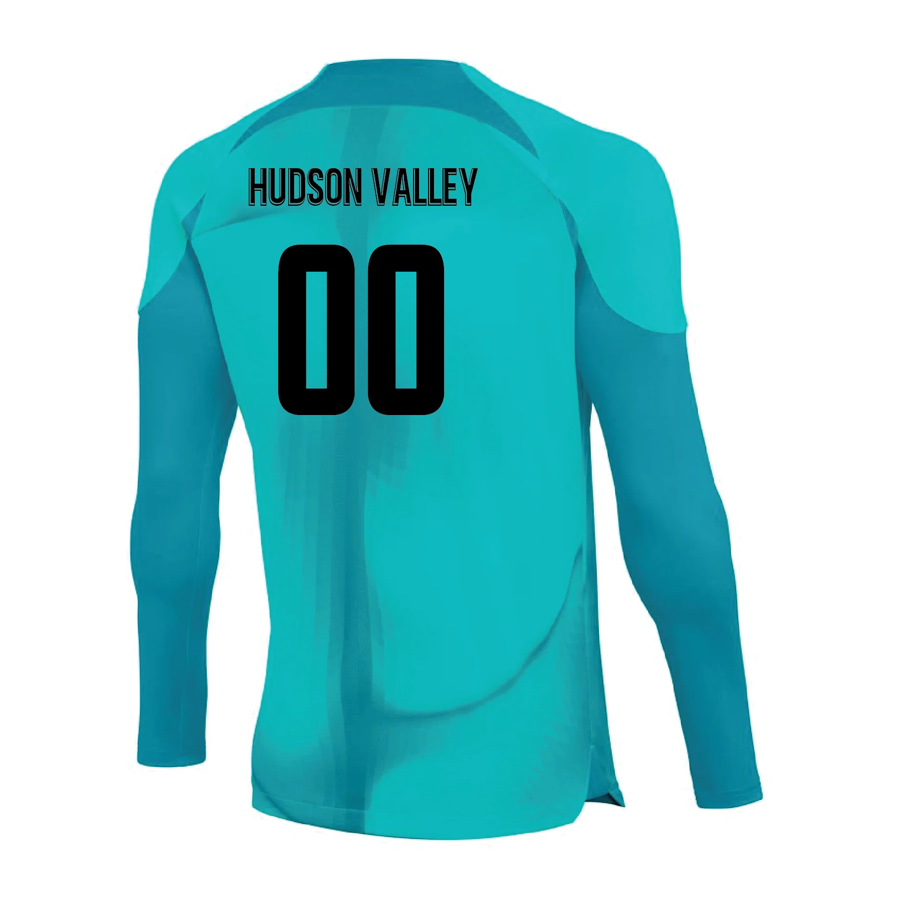 PDA-SCP Hudson Valley Nike Gardien IV LS Goalkeeper Jersey Hyper Turquoise - Image 2