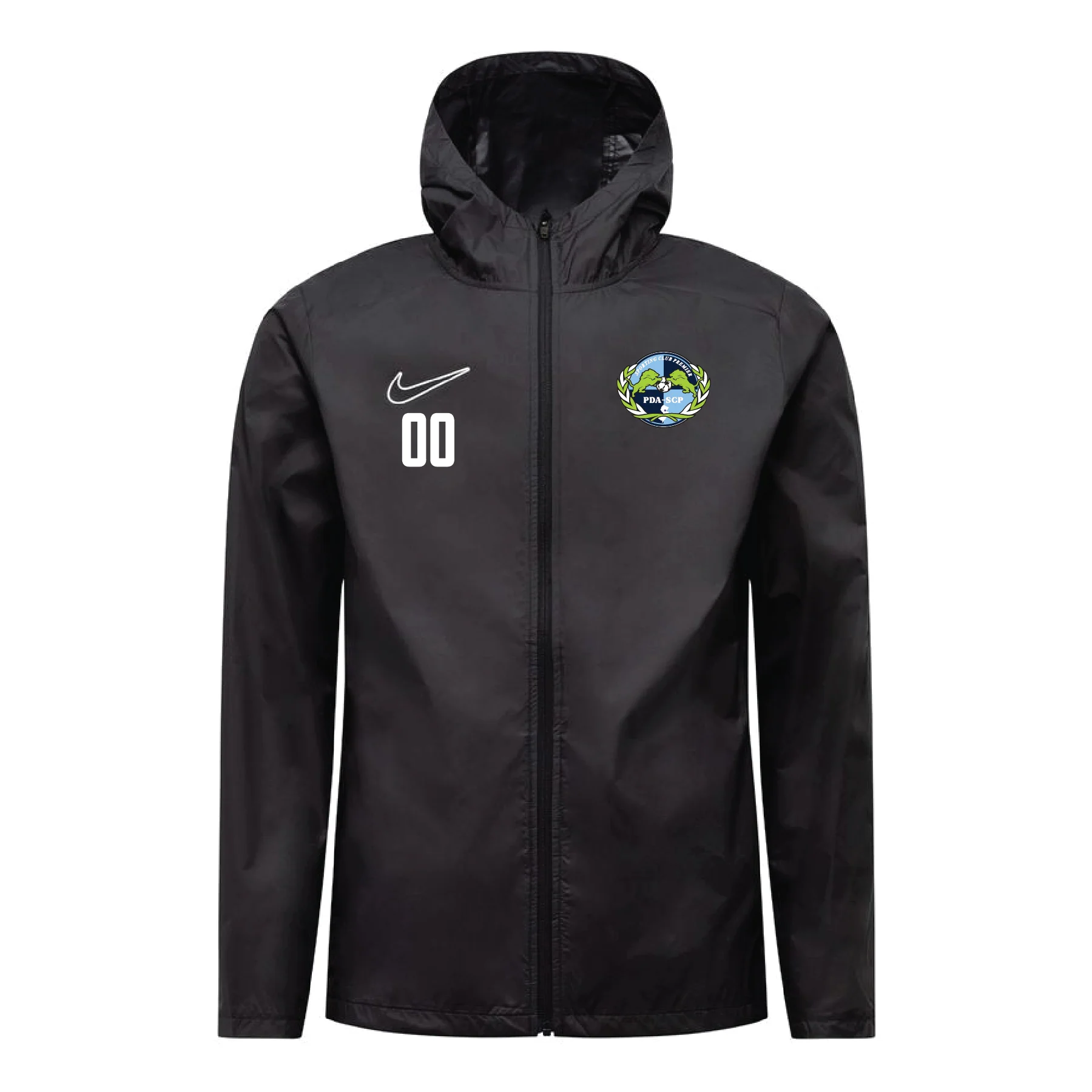 PDA SCP Sparta Nike Storm Rain Jacket Black