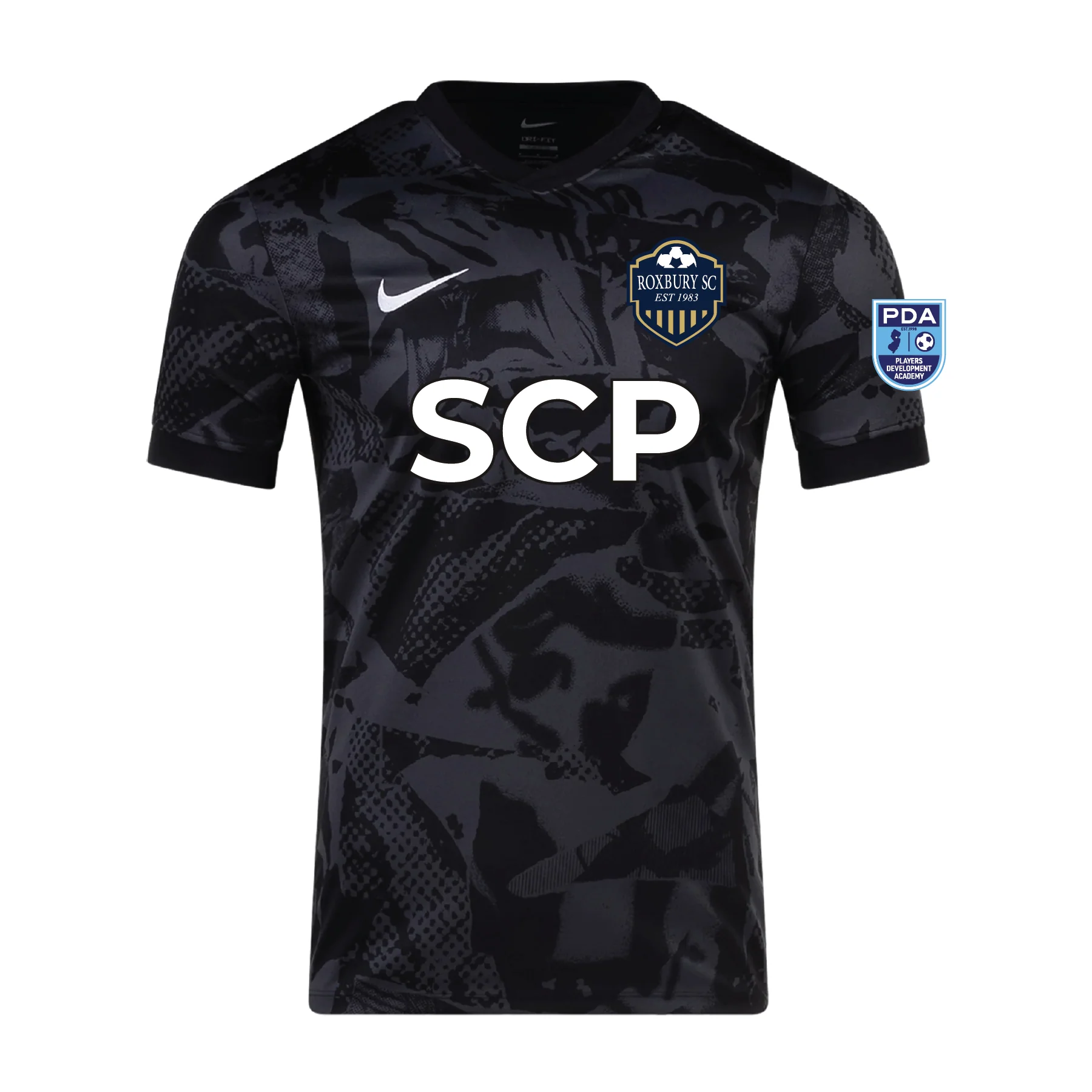 Roxbury PDA-SCP Nike Precision VII Jersey Black