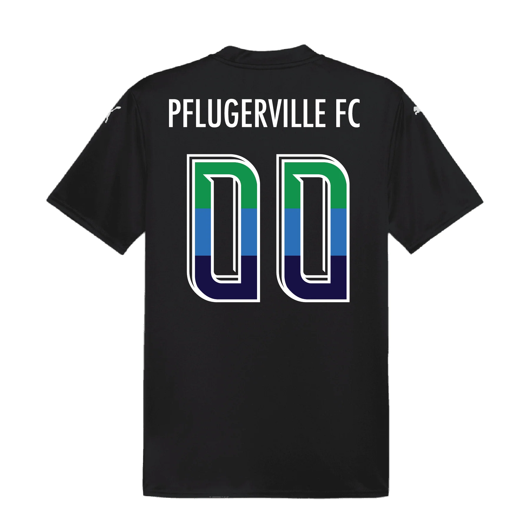 Pflugerville FC Puma Final Graphic Goalkeeper Jersey Black - Image 2