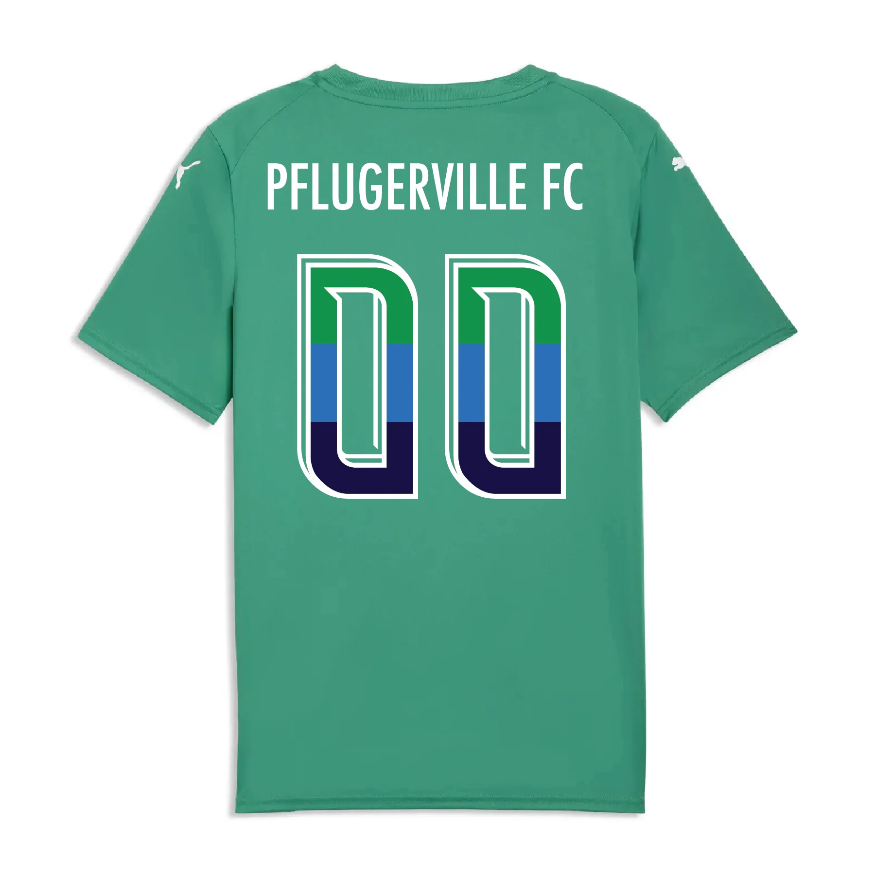 Pflugerville FC Puma Final Graphic Jersey Green - Image 2