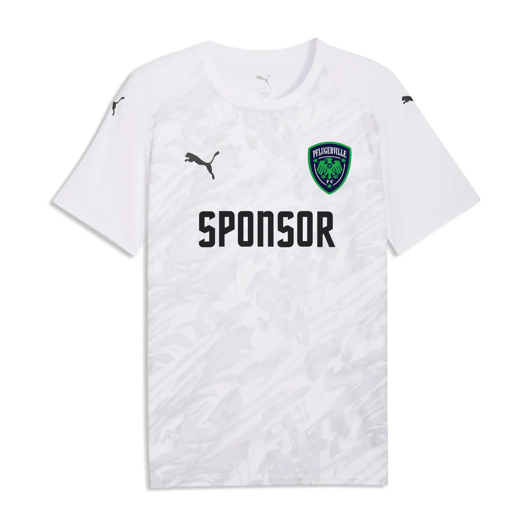 Pflugerville FC Puma Final Graphic Jersey White