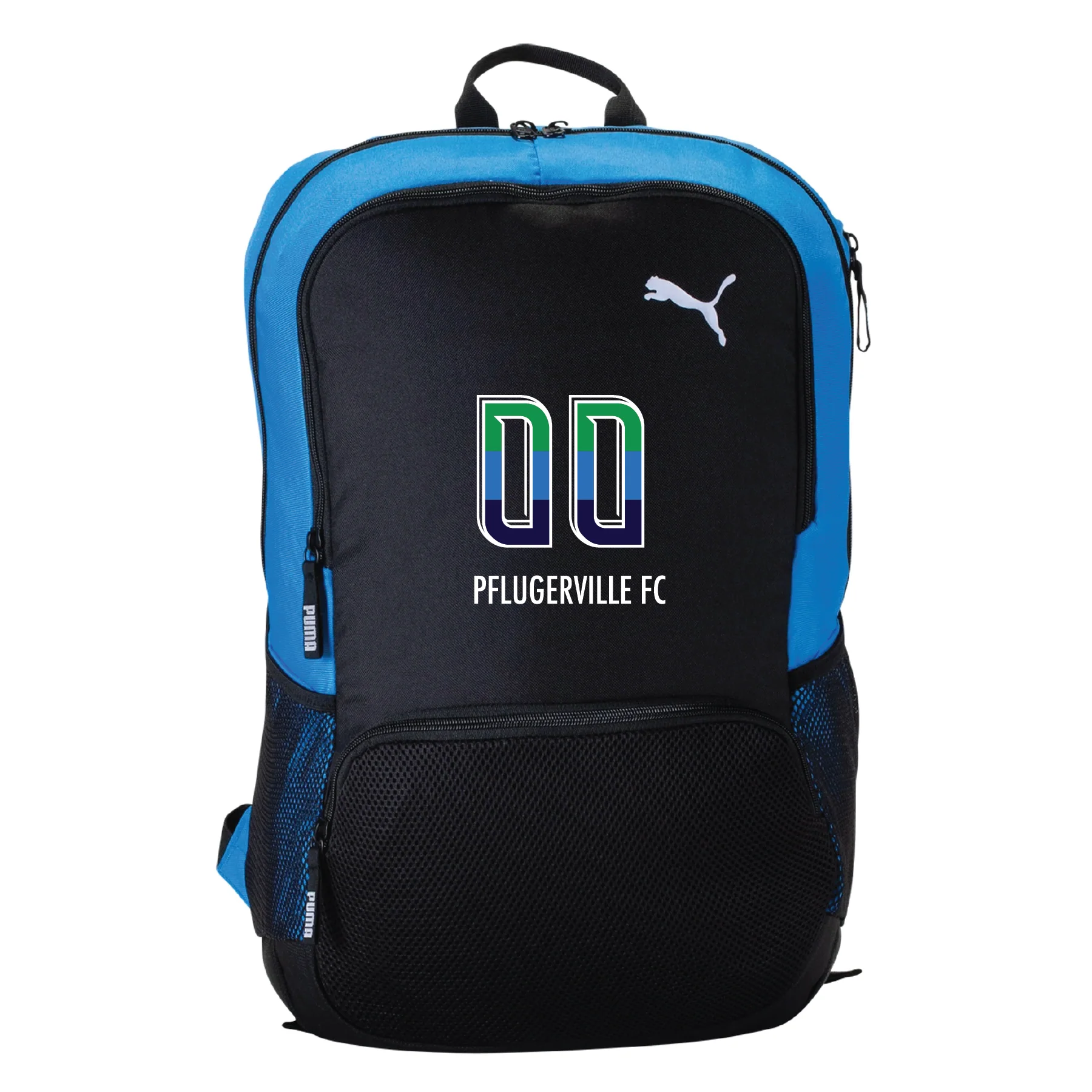 Pflugerville FC Puma Goal Backpack Electric Blue
