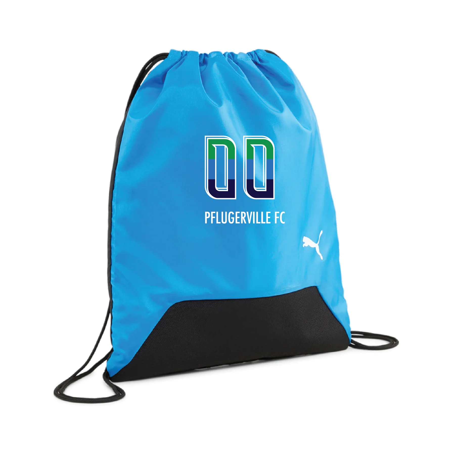 Pflugerville FC Puma Goal Gym Sack Blue/Black