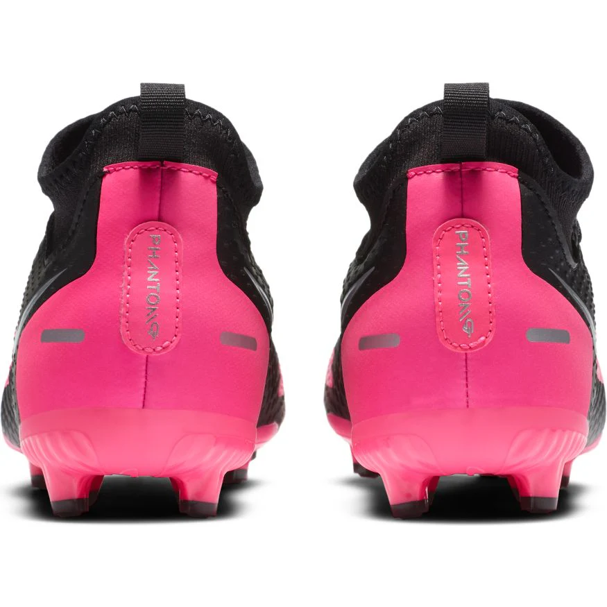 Phantom GT Academy Dynamic Fit FG JUNIOR - Black-MetallicSilver-PinkBlast - Image 5