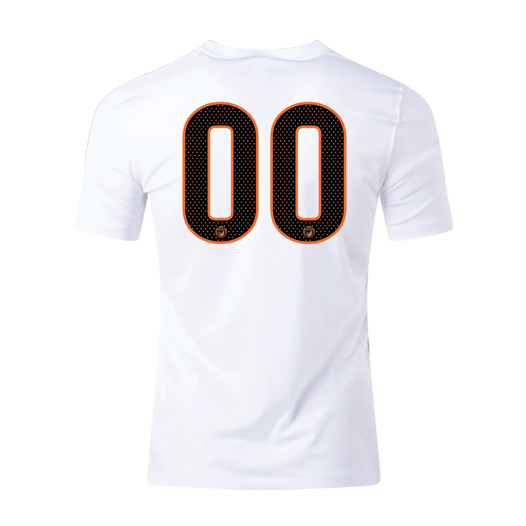 PSA Monmouth Nike Precision VI Jersey White/Grey - Image 2