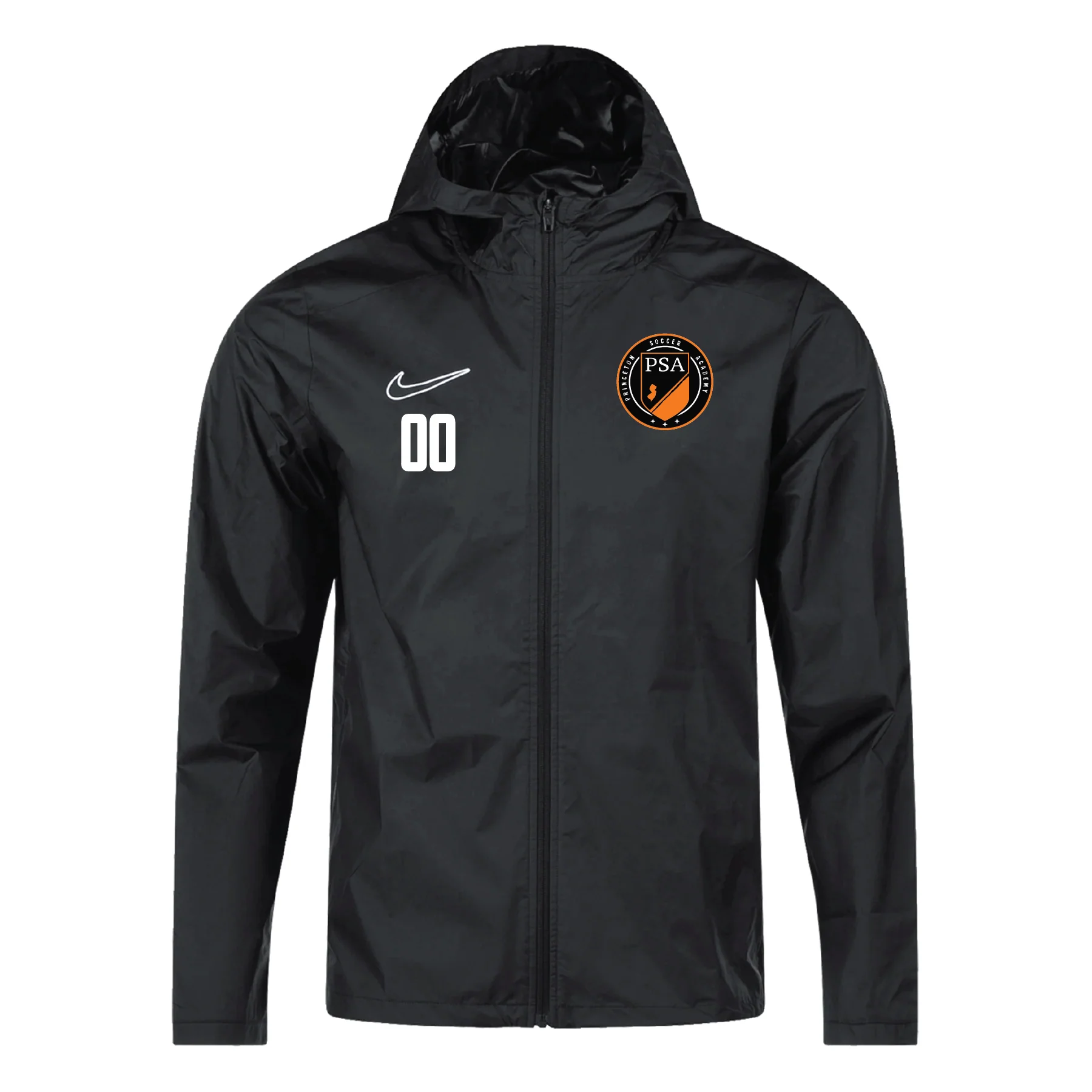 PSA Princeton Nike Storm Rain Jacket Black