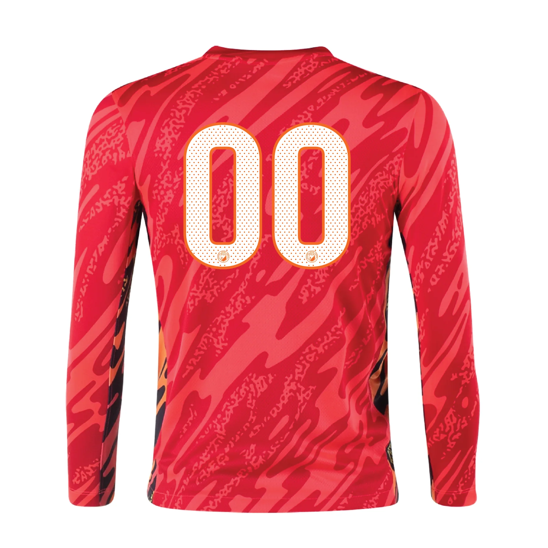 PSA Princeton Nike Gardien V Goalkeeper Jersey LS Red - Image 2