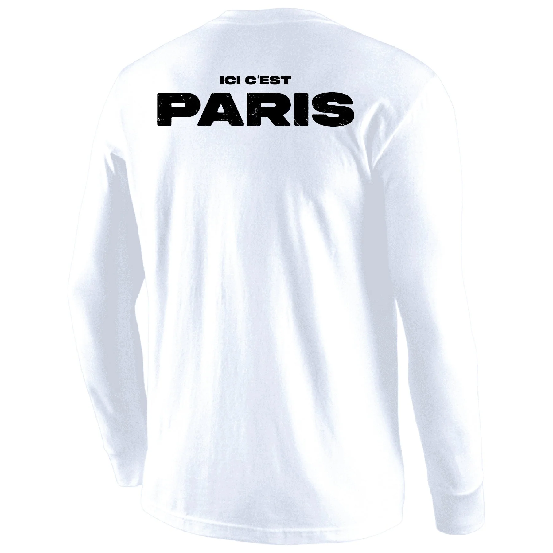 PSG Academy Houston Nike Legend Long Sleeve ICE C'EST Shirt White - Image 2