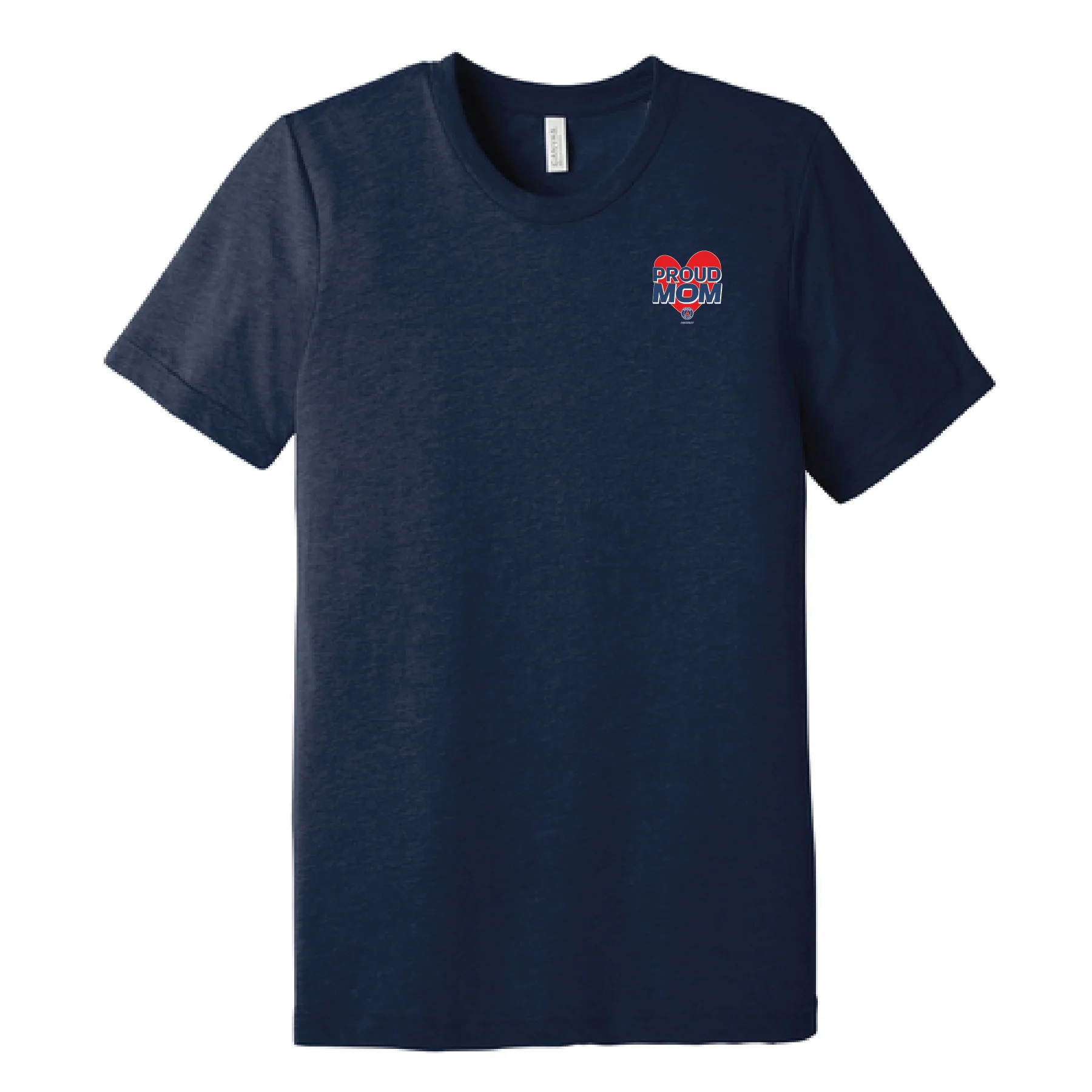 PSG Academy Houston Proud Mom Short Sleeve T-Shirt Navy
