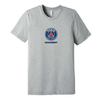 PSG Academy British Columbia Supporters Short Sleeve T-Shirt Grey
