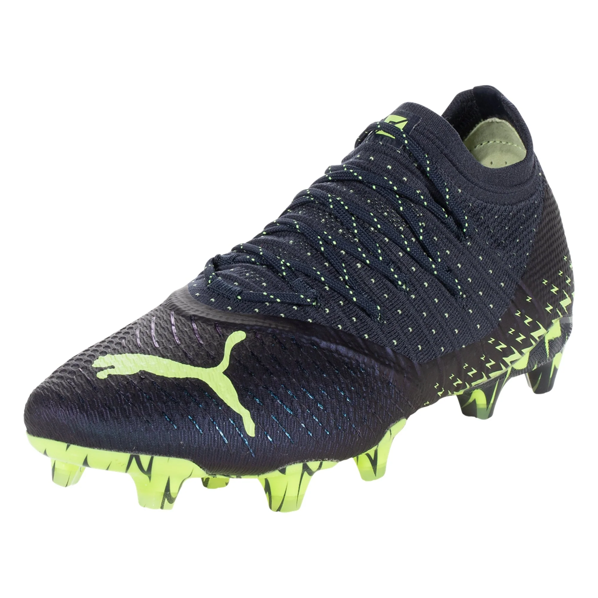 PUMA FUTURE 1.4 FG/AG Soccer Cleats - Parsian Night/Fizzy Light/Pistachio - Image 4