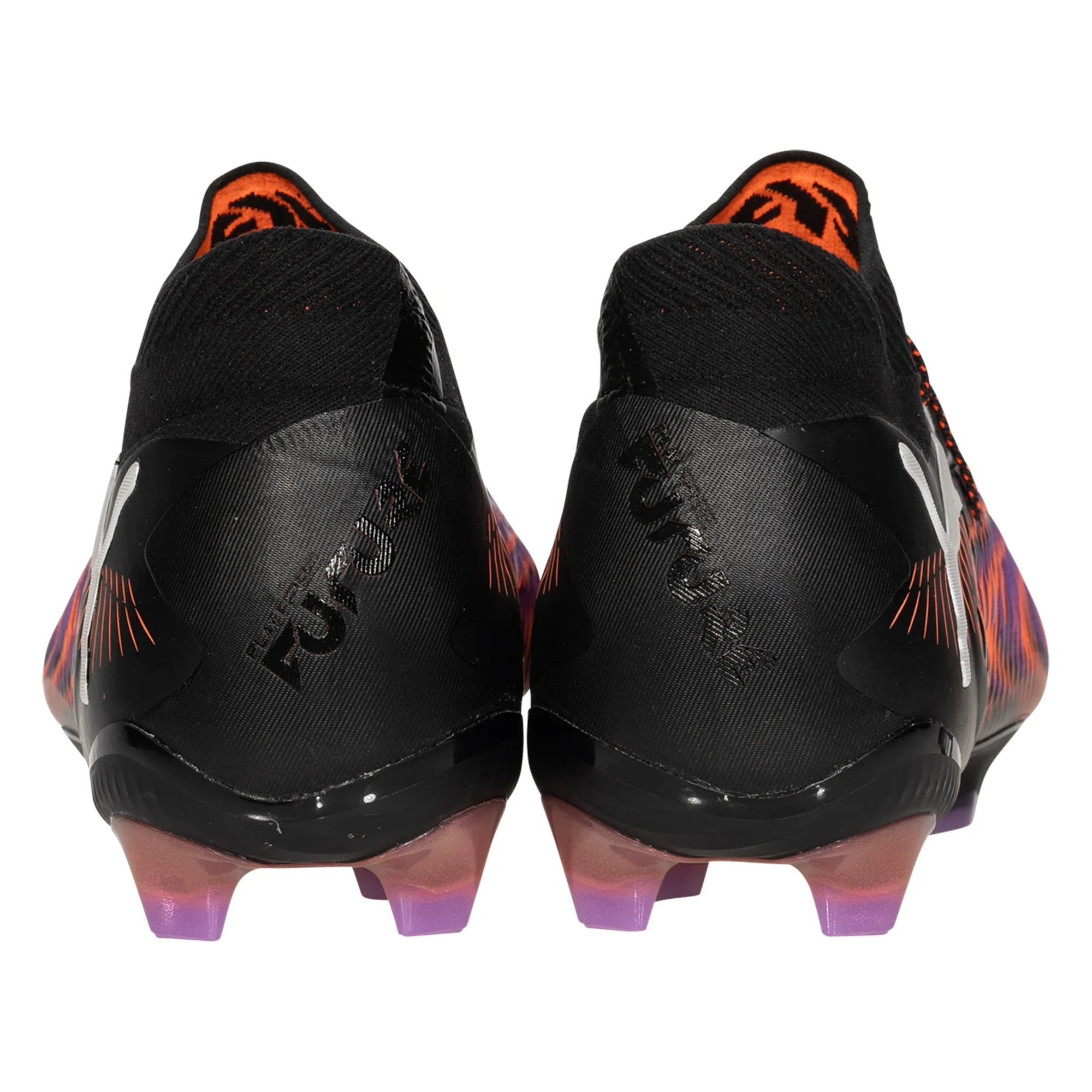 Puma Future 8 Ultimate Firm Ground Soccer Cleat- Black/ White-Glowing Red - Image 5