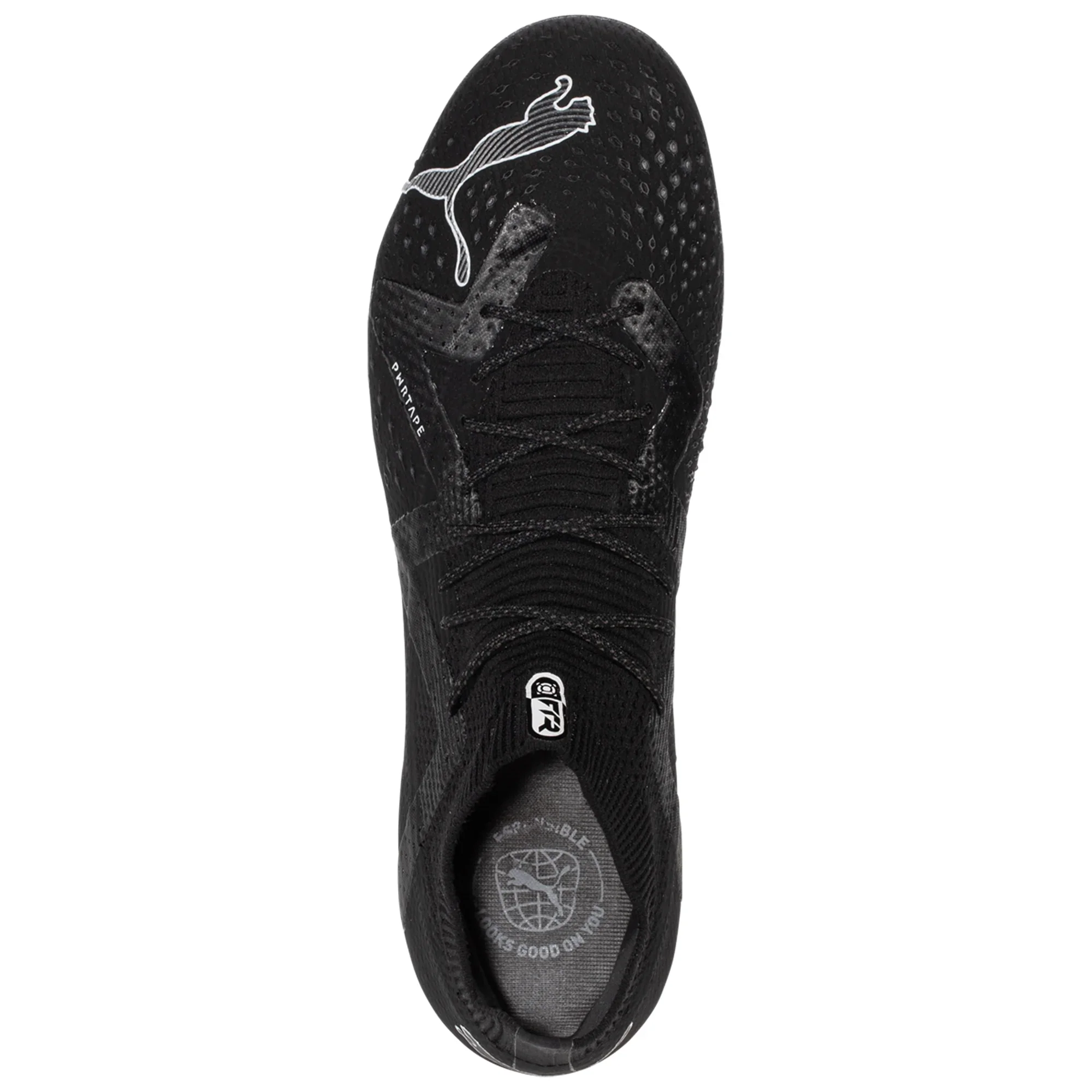 Puma Future Ultimate FG/AG Firm Ground Soccer Cleats - Black/White - Image 3