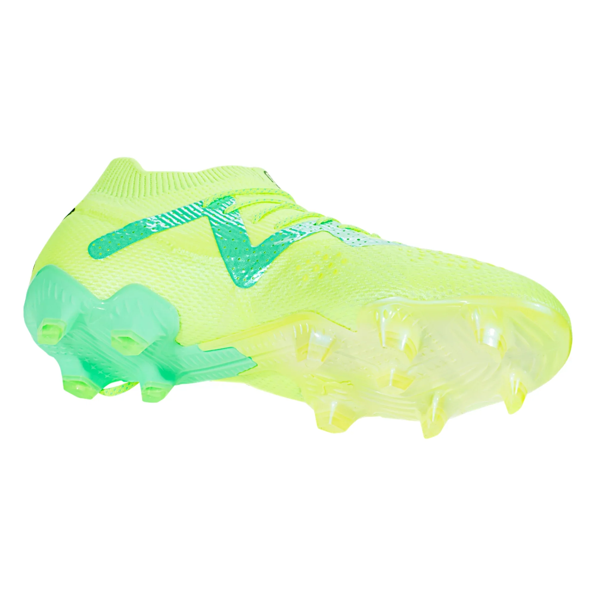 Puma Future Ultimate FG/AG Soccer Cleats - Yellow/Black/Peppermint - Image 6