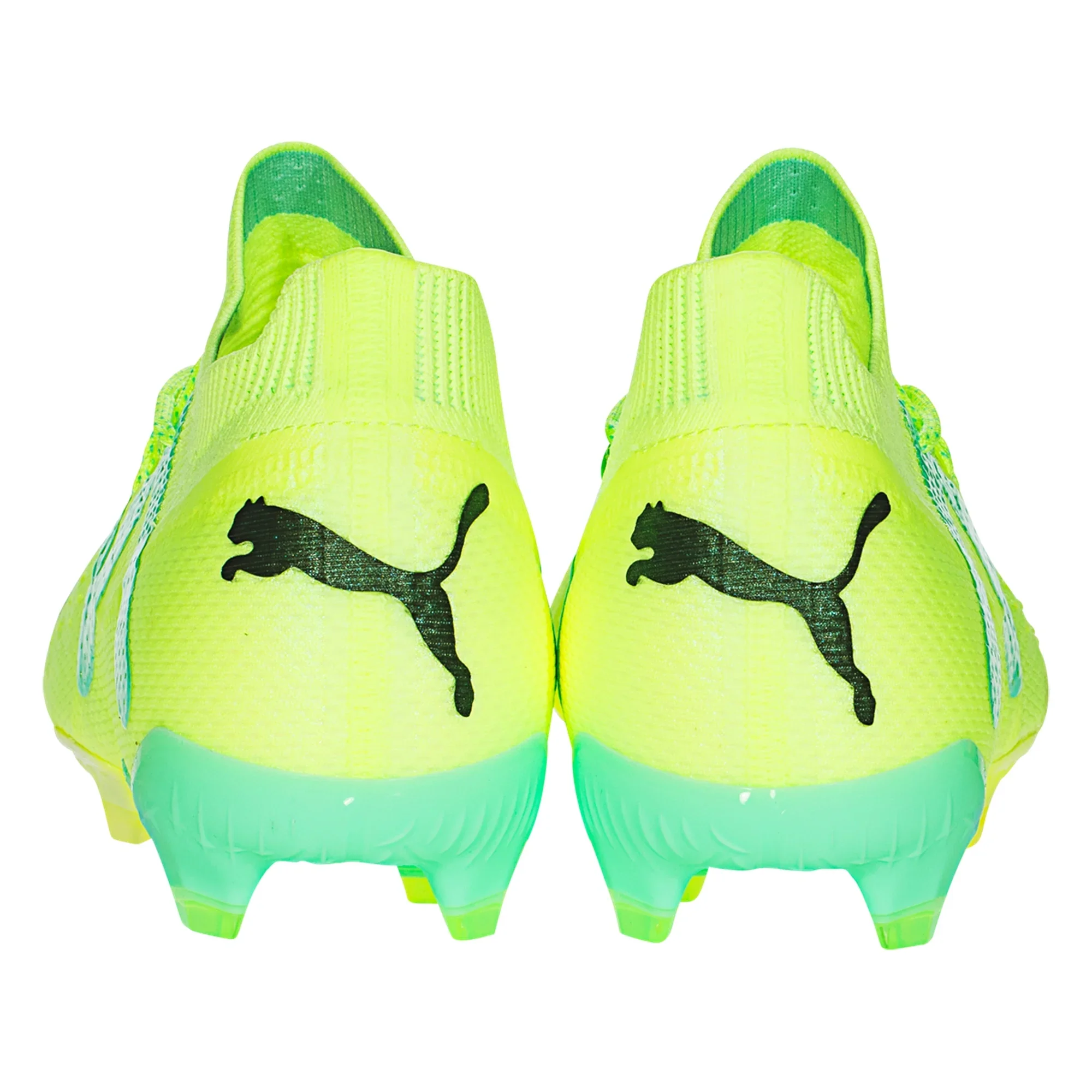 Puma Future Ultimate FG/AG Soccer Cleats - Yellow/Black/Peppermint - Image 7