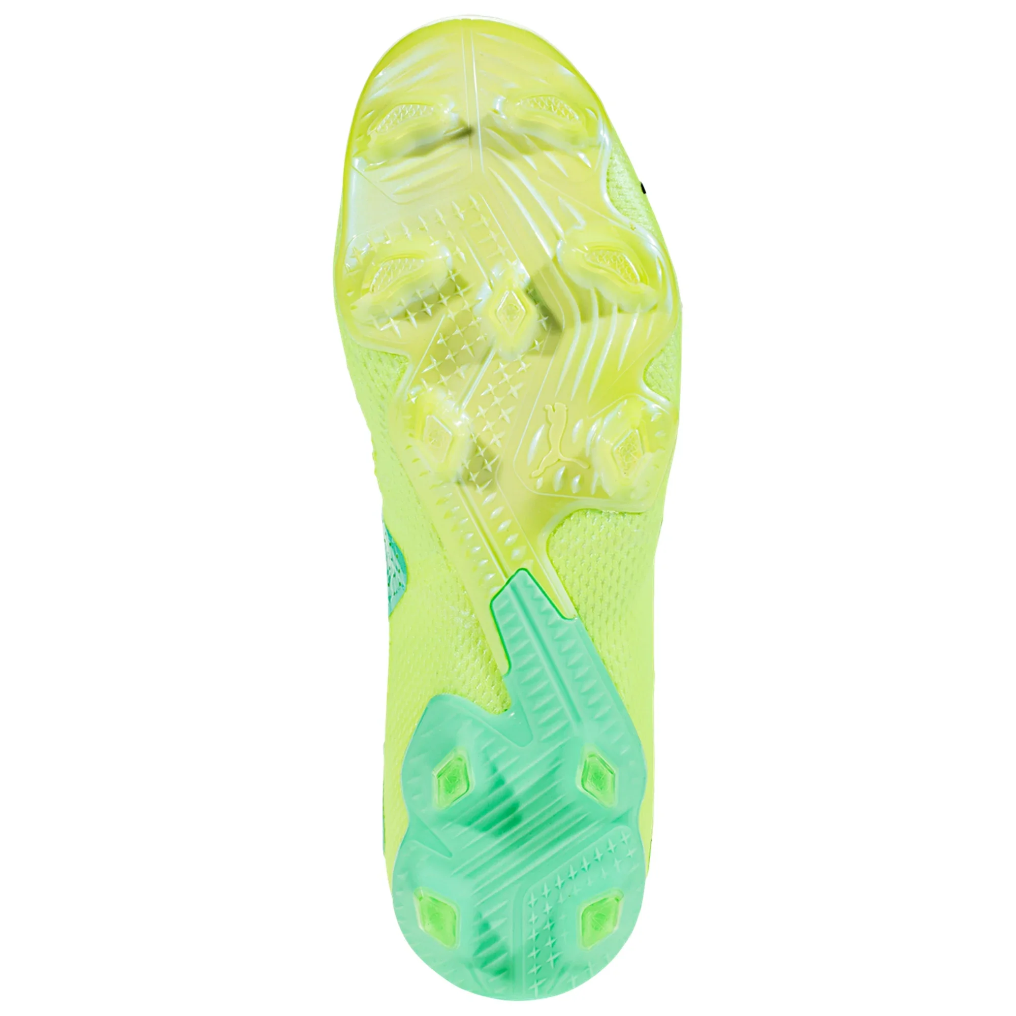 Puma Future Ultimate FG/AG Soccer Cleats - Yellow/Black/Peppermint - Image 8