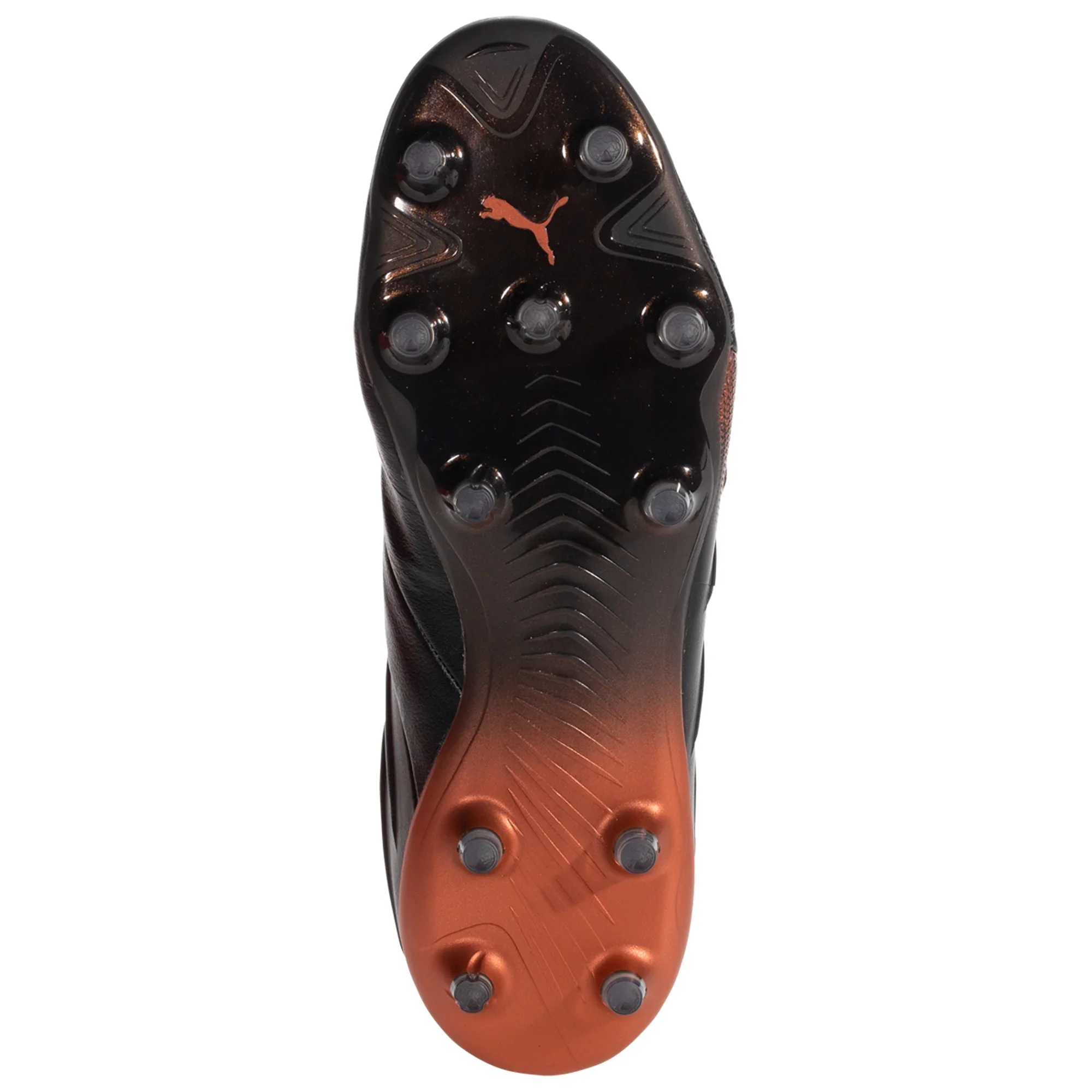 Puma King Platinum 21 Firm Ground Soccer Cleat - Black/Neon Citrus - Image 8