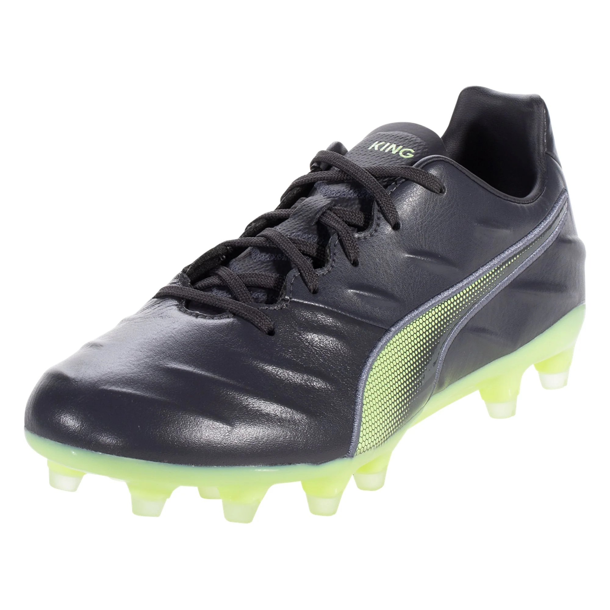 PUMA King Pro 21 FG Soccer Cleat - Periscope/Fizzy Light - Image 4