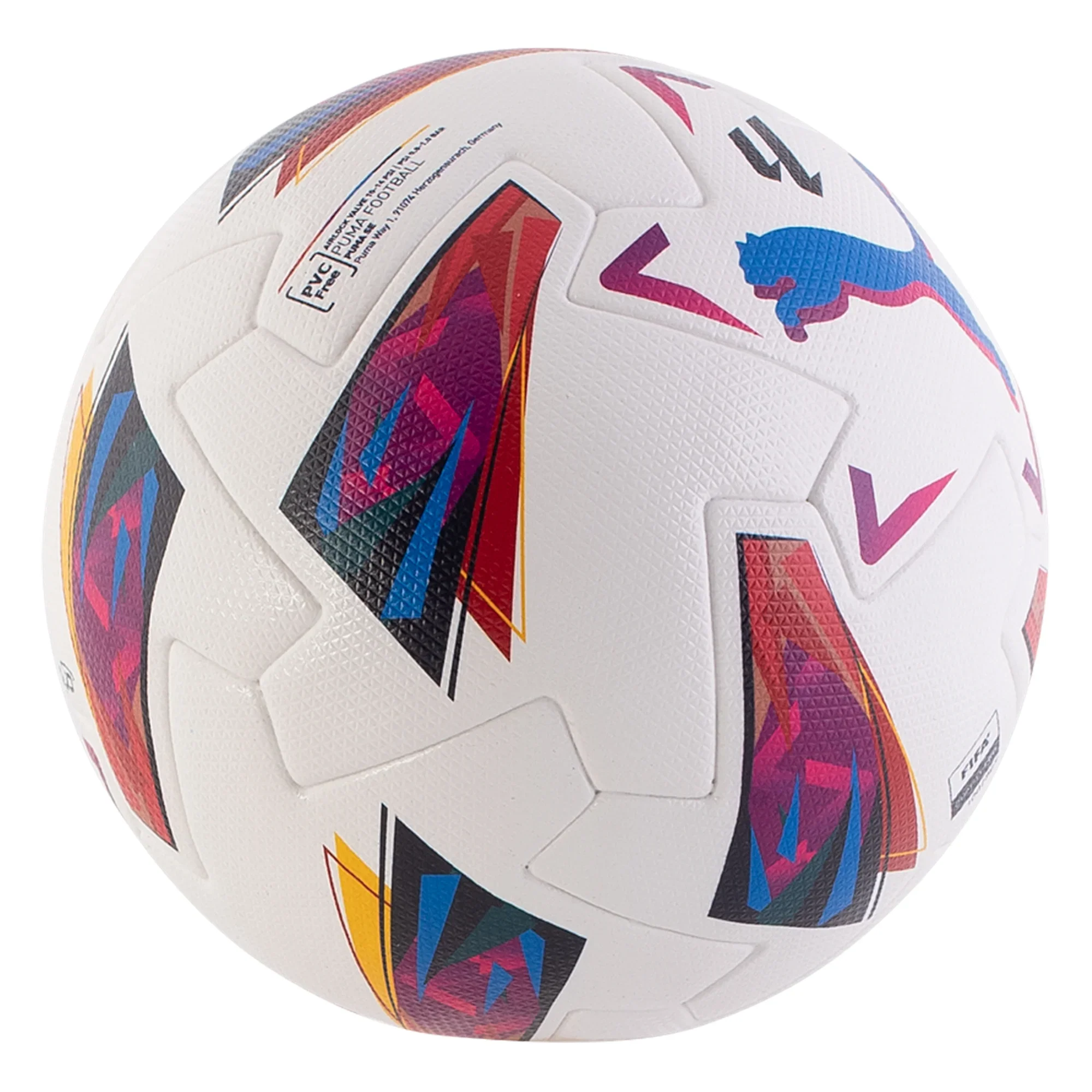Puma Orbita La Liga FIFA Quality Pro Soccer Ball 23/24 - White - Image 4