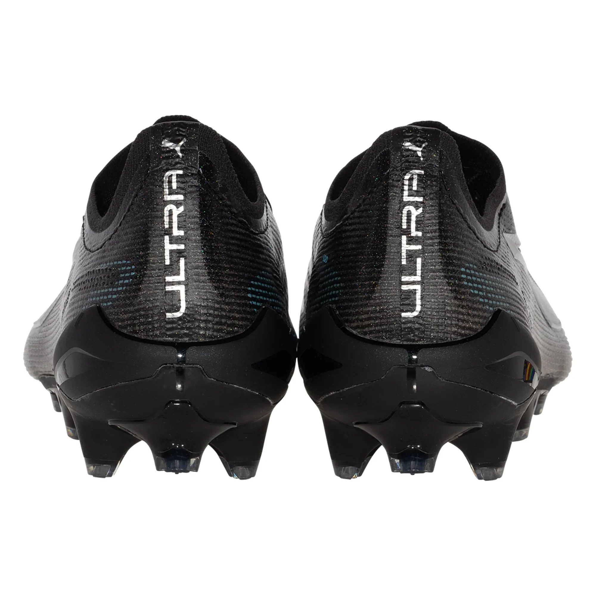 Puma Ultra 5 Ultimate FG Firm Ground Soccer Cleat -Black/Silver/Bright Aqua - Image 5