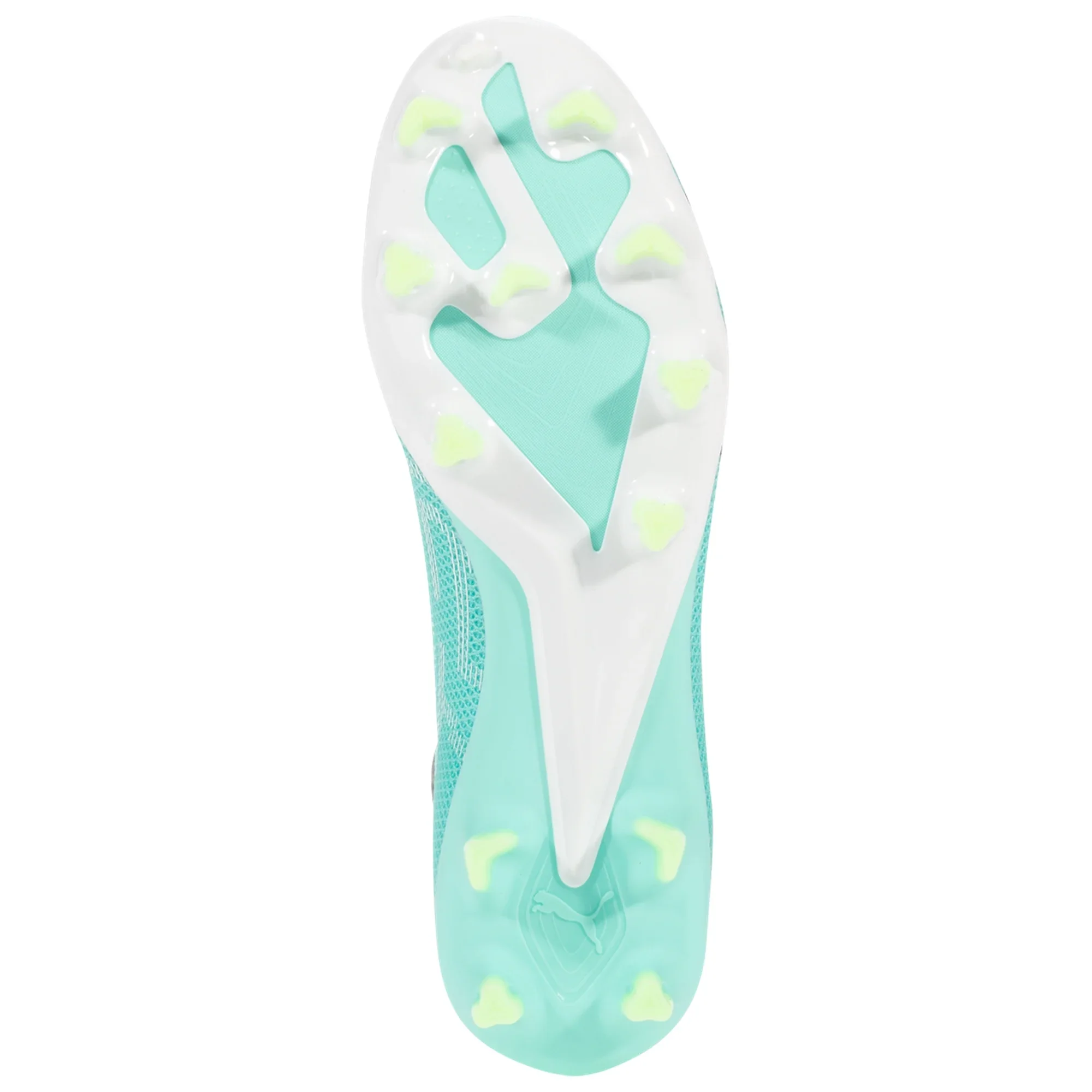 Puma Ultra Match FG/AG Firm Ground Soccer Cleat - Peppermint/White/Yellow - Image 7
