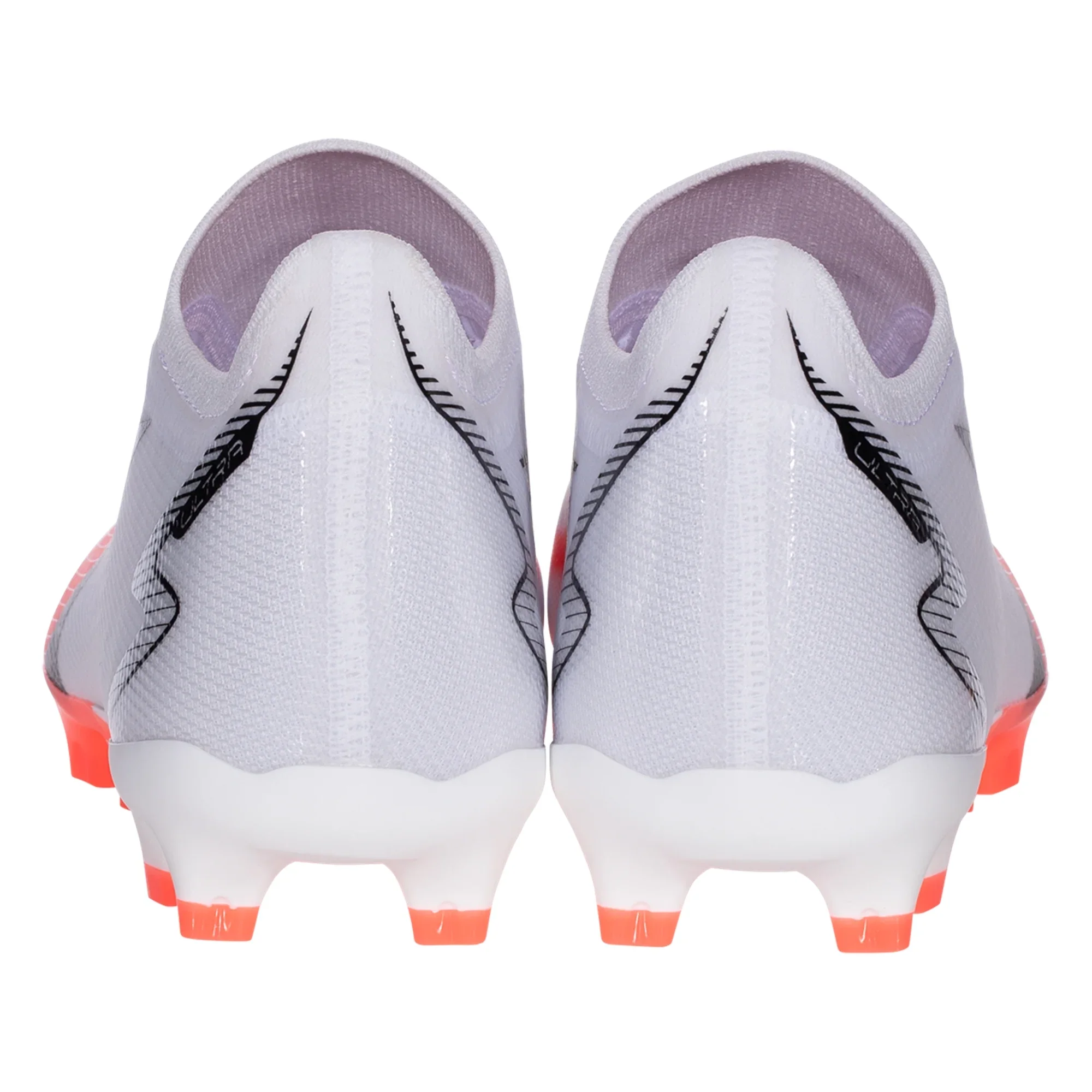 Puma Ultra Match FG/AG Firm Ground Soccer Cleat - White/Black/Fire Orchid - Image 7
