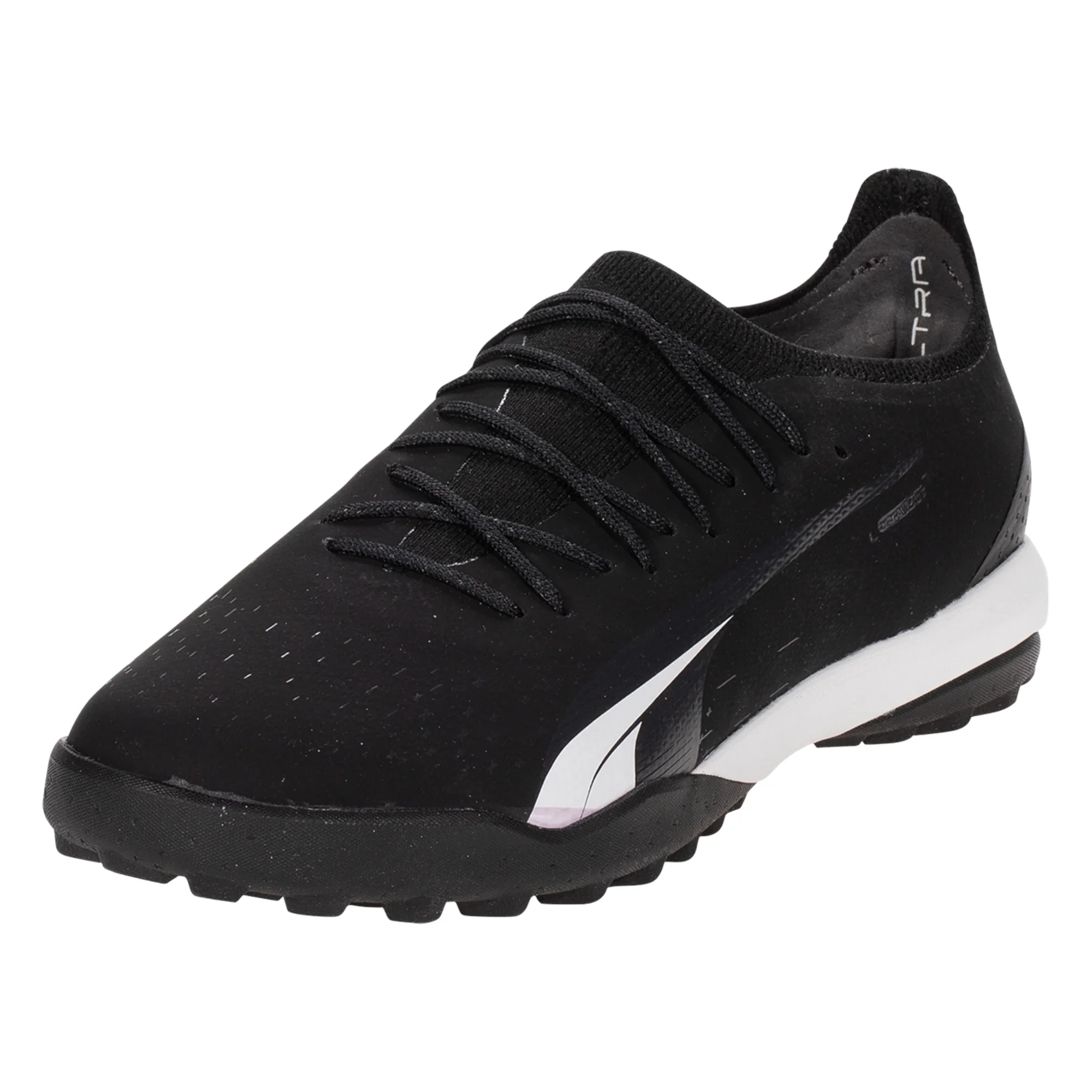 Puma Ultra Ultimate Cage Turf Soccer Cleats - Black/White - Image 5