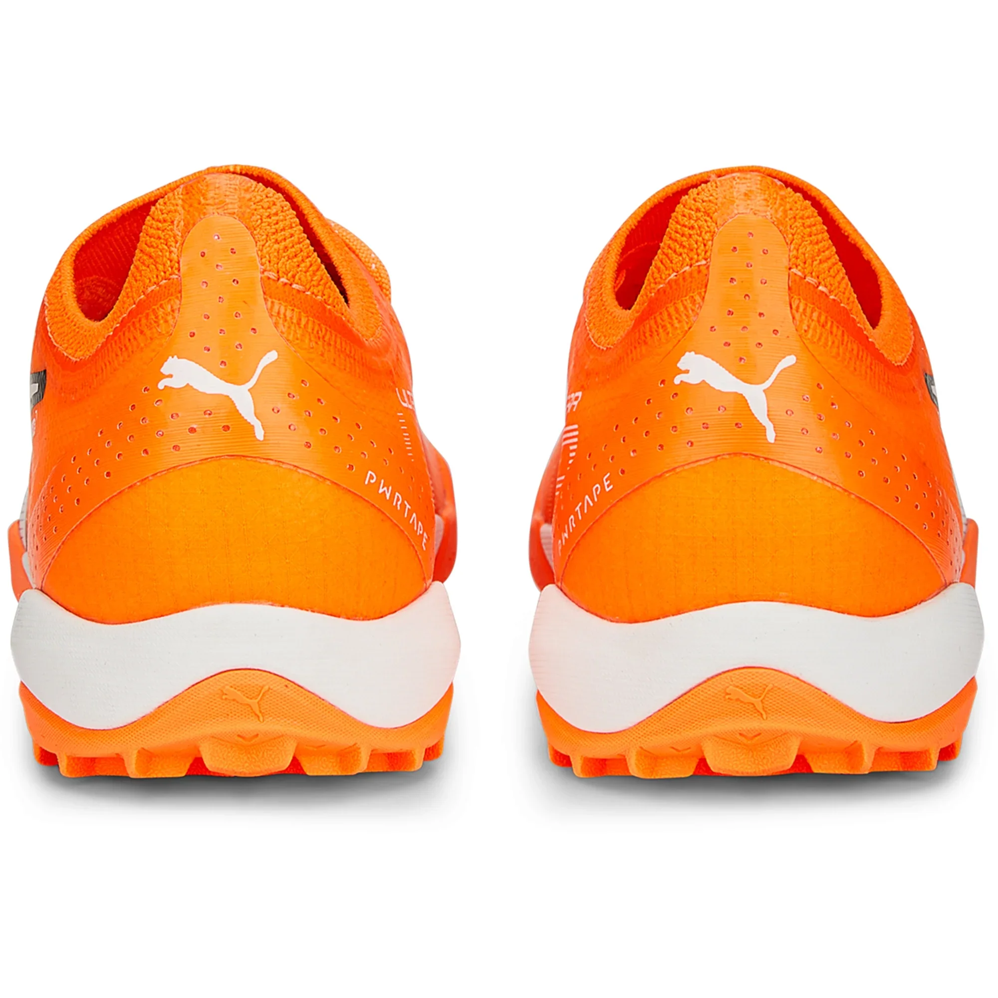 Puma Ultra Ultimate Cage Turf Soccer Shoes - Orange/White/Blue - Image 5