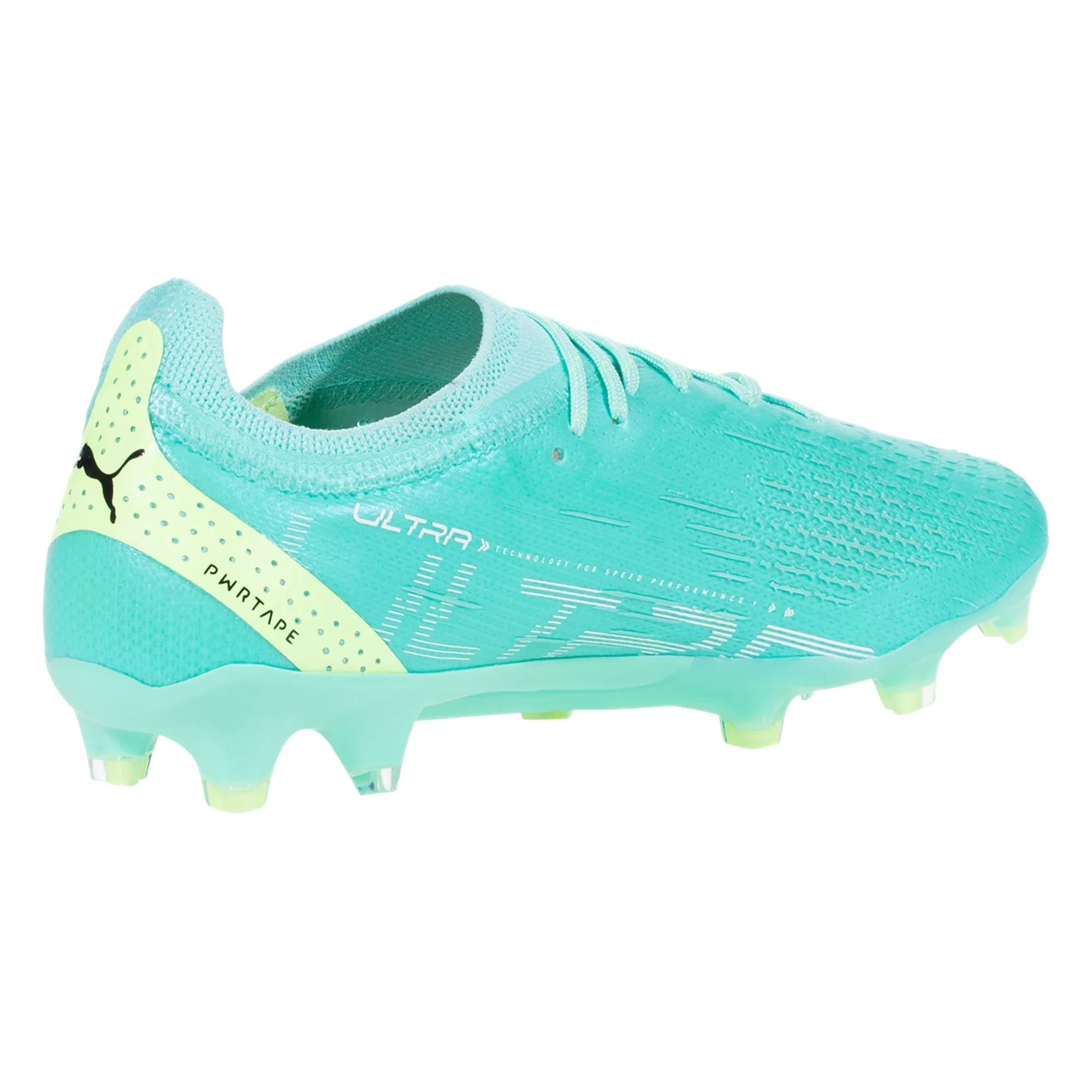 Puma Ultra Ultimate FG/AG Firm Ground Soccer Cleat - Peppermint/White/Yellow - Image 5