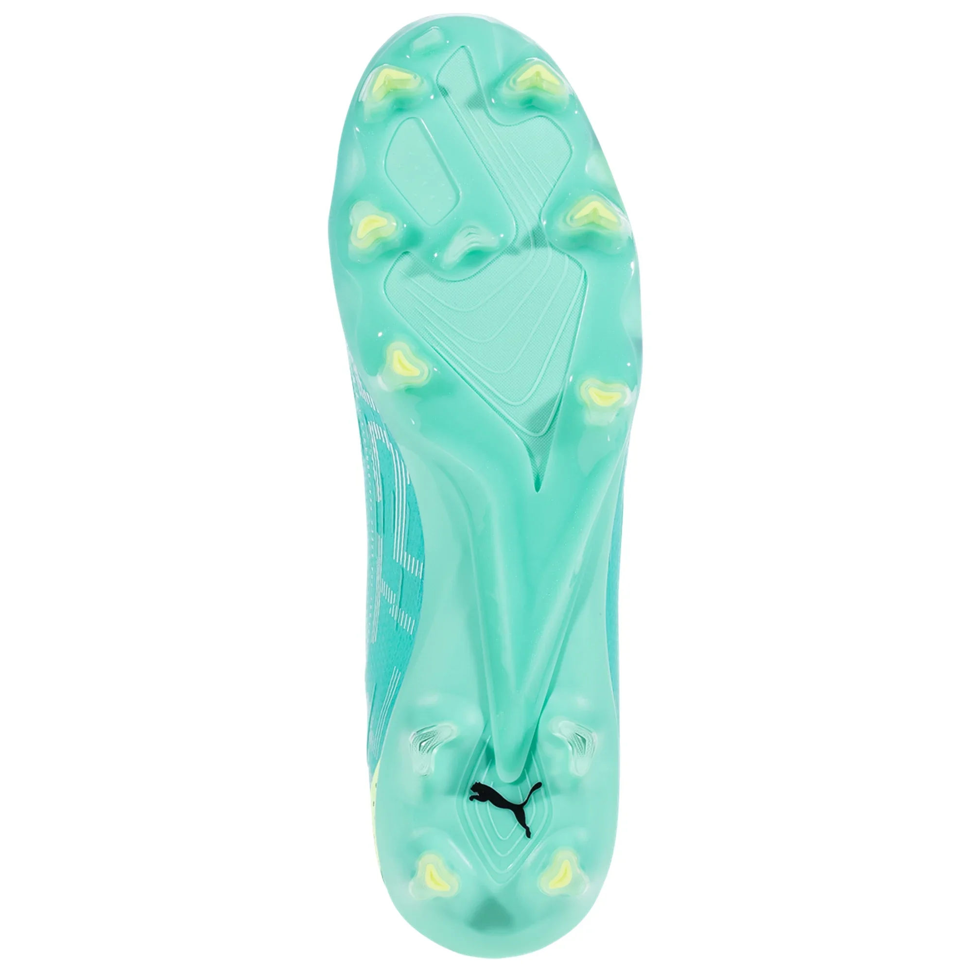 Puma Ultra Ultimate FG/AG Firm Ground Soccer Cleat - Peppermint/White/Yellow - Image 8