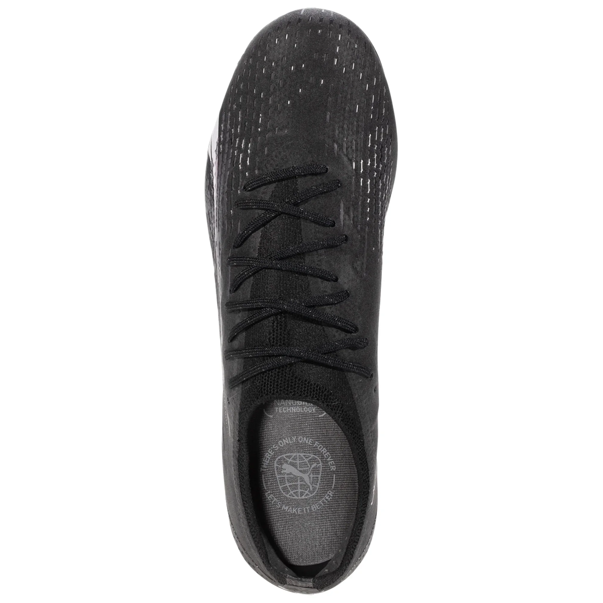 Puma Ultra Ultimate FG/AG Firm Ground Soccer Cleats - Black/White - Image 3