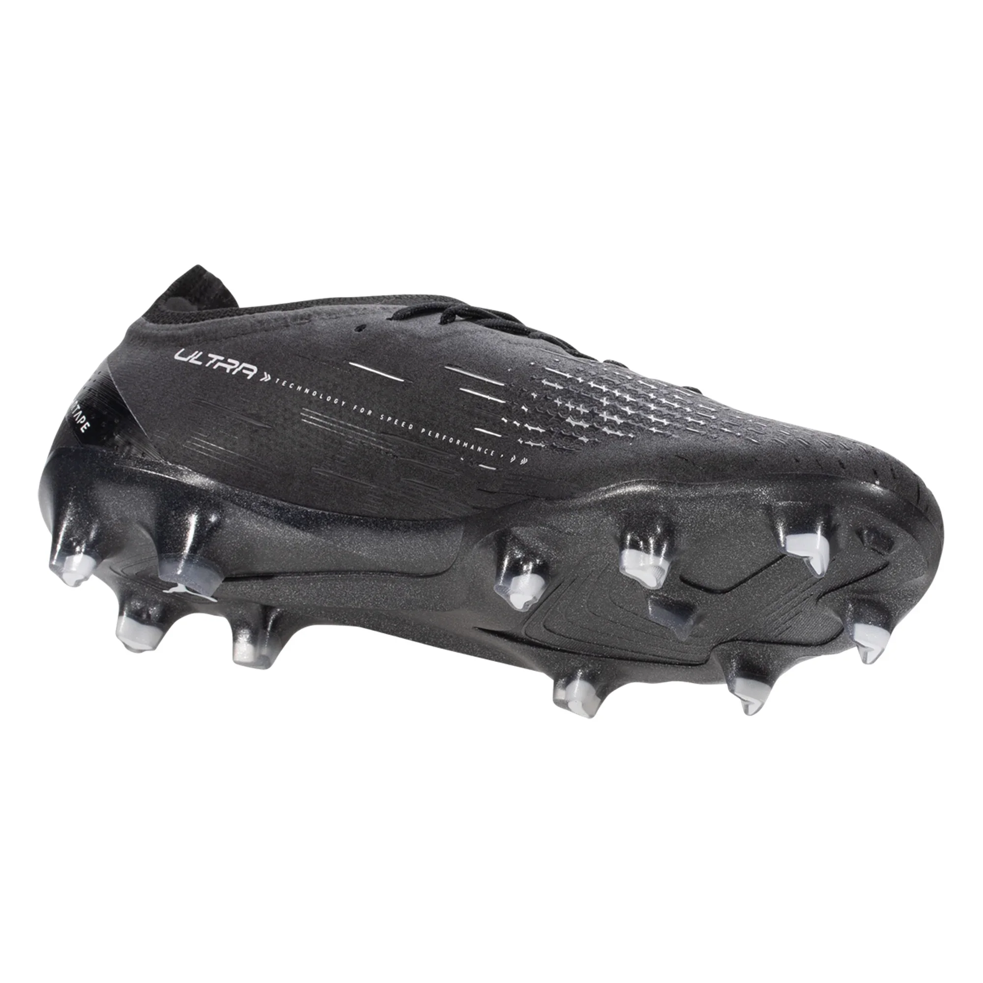 Puma Ultra Ultimate FG/AG Firm Ground Soccer Cleats - Black/White - Image 6