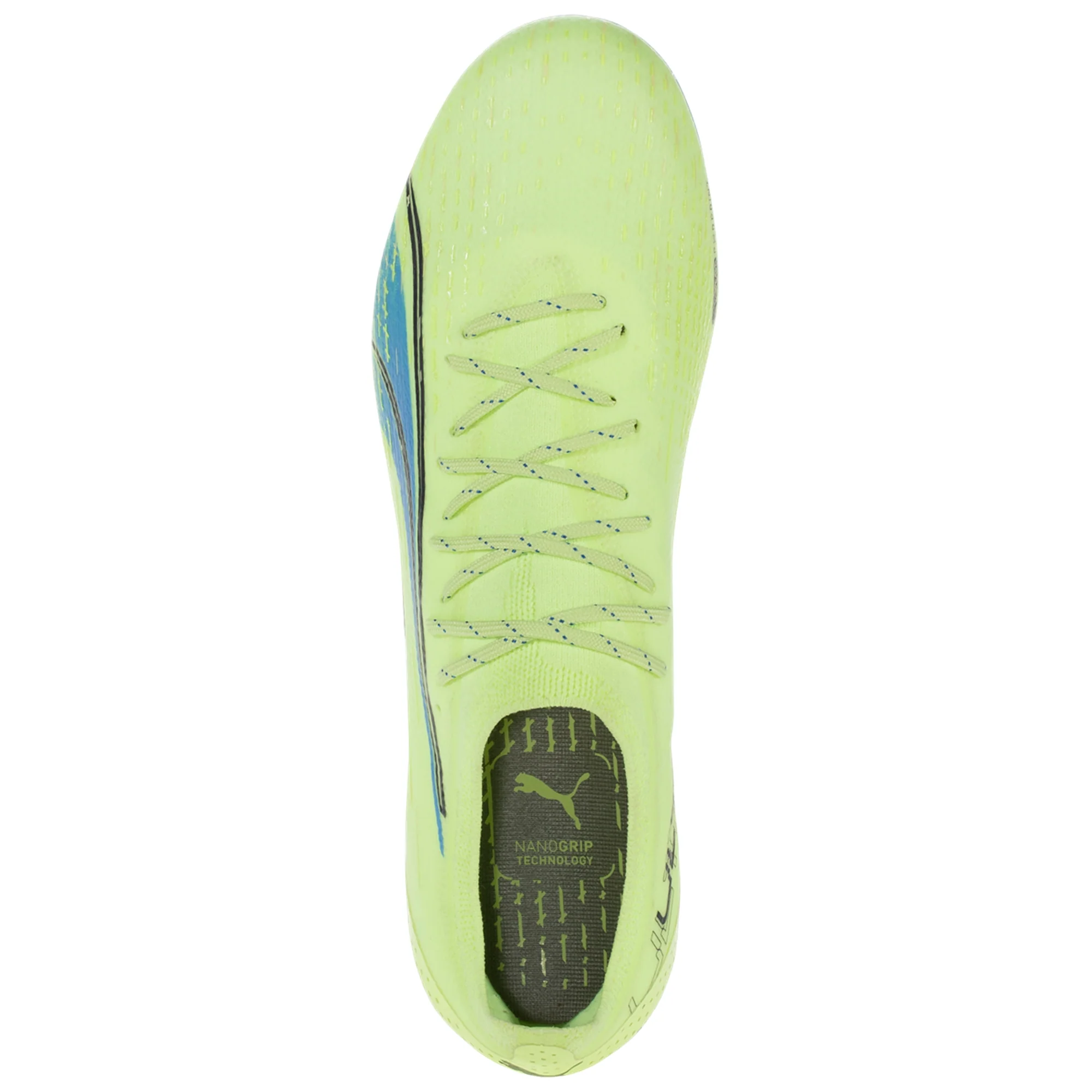 PUMA ULTRA ULTIMATE FG/AG Soccer Cleat - Fizzy Light/Parisian Night/Blue Glimmer - Image 3