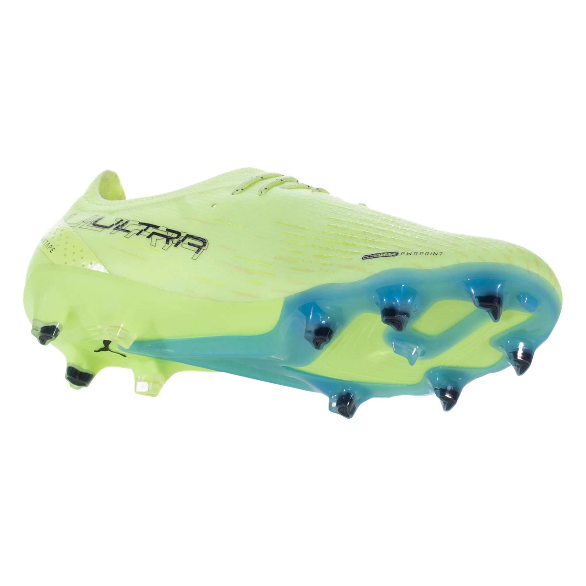 PUMA ULTRA ULTIMATE FG/AG Soccer Cleat - Fizzy Light/Parisian Night/Blue Glimmer - Image 6