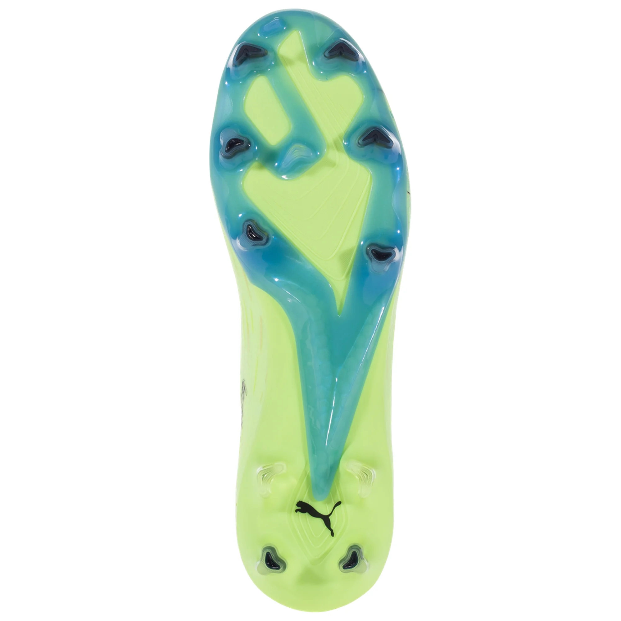 PUMA ULTRA ULTIMATE FG/AG Soccer Cleat - Fizzy Light/Parisian Night/Blue Glimmer - Image 8