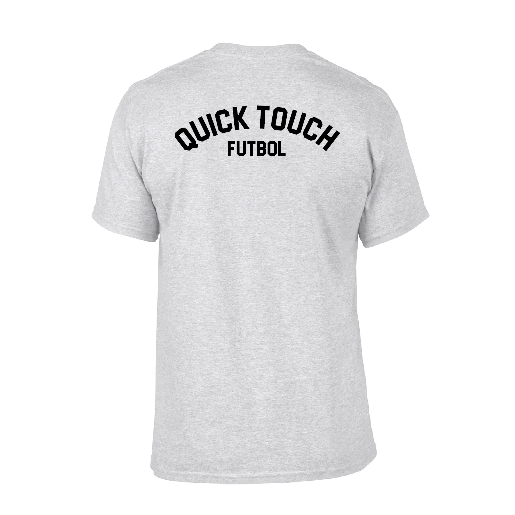 Quick Touch FC Gildan SS Lifestyle T-Shirt Ash - Image 2
