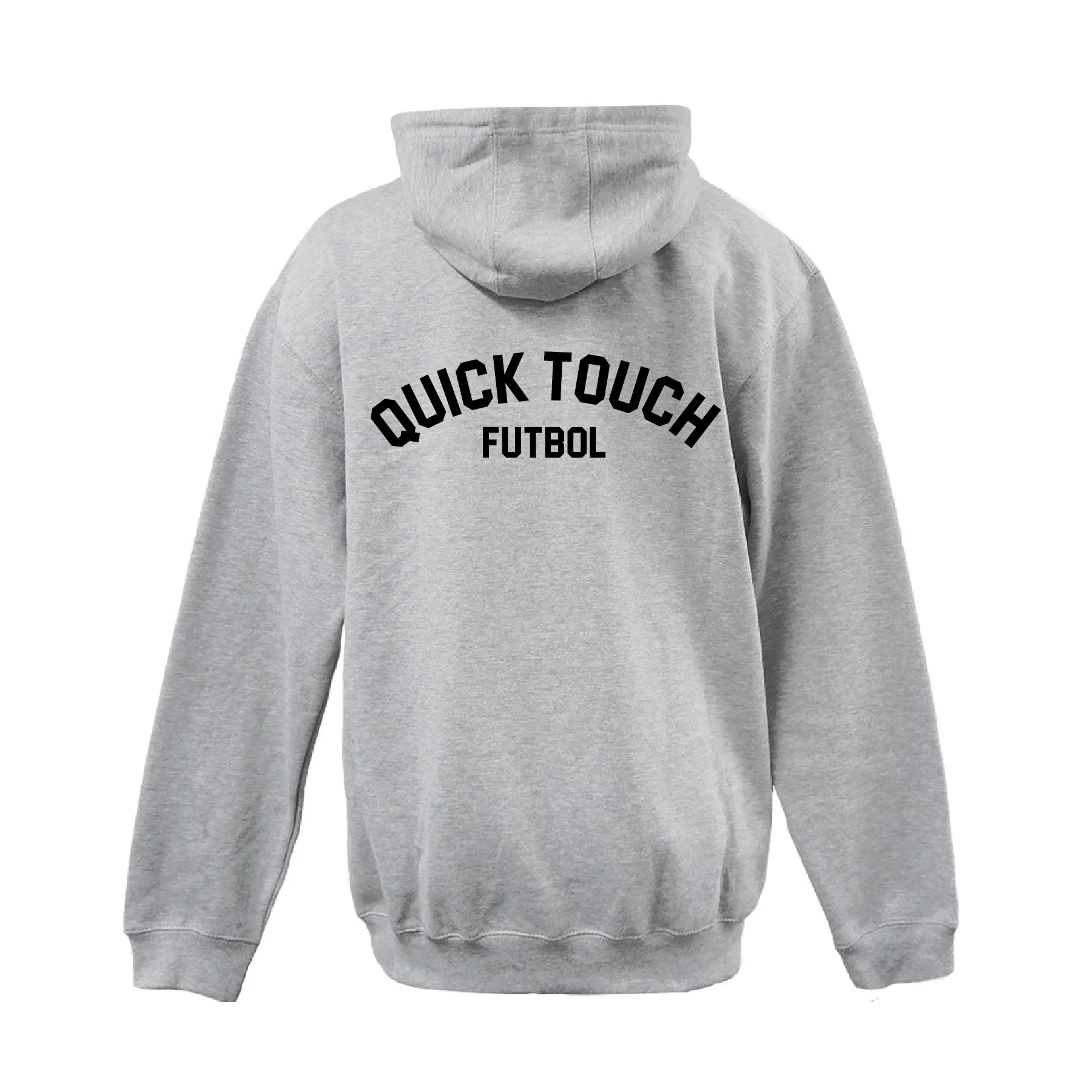 Quick Touch FC Pennant Lifestyle Hoodie Grey - Image 2