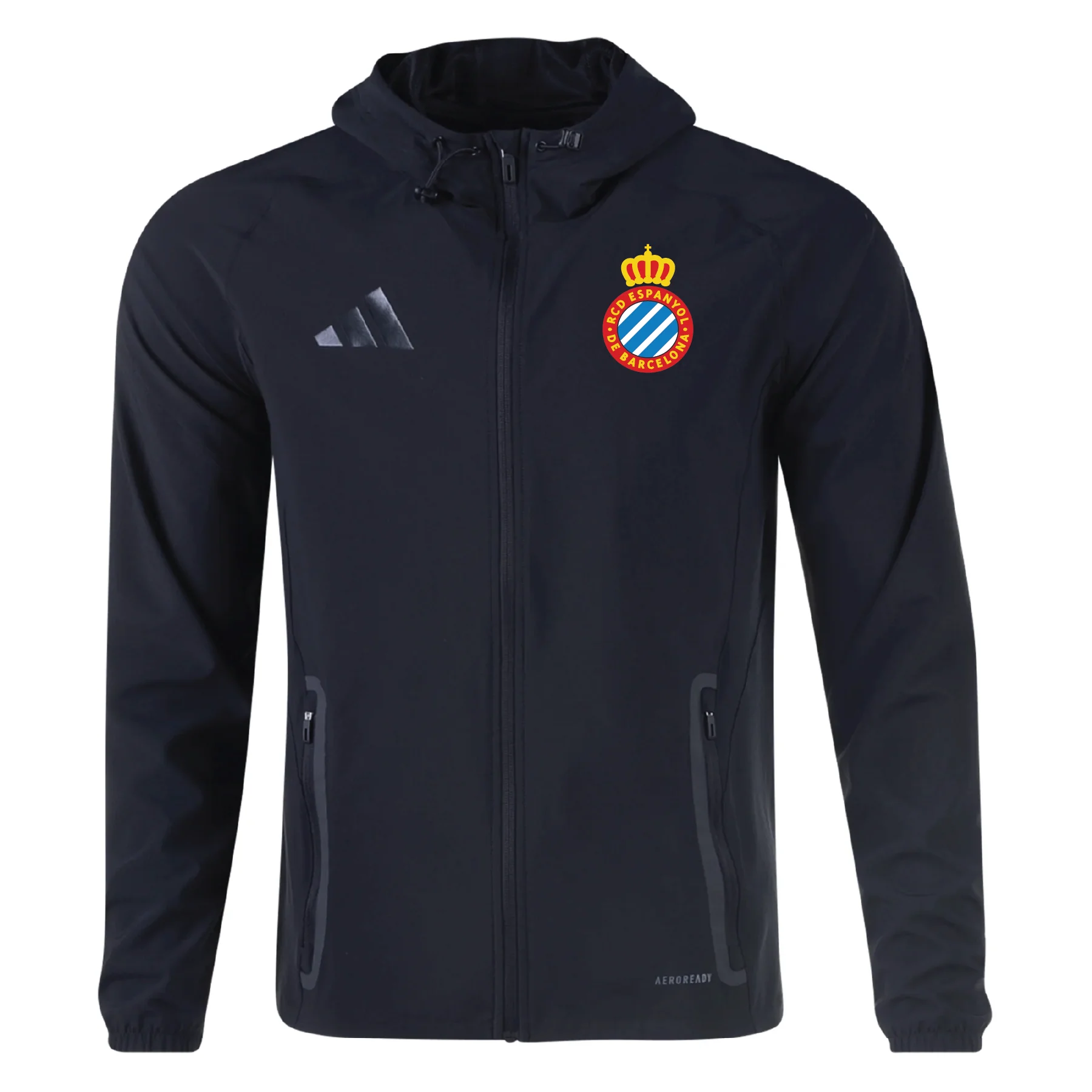 RCD Espanyol adidas Tiro 25 Comp Hi-Vis Jacket Black