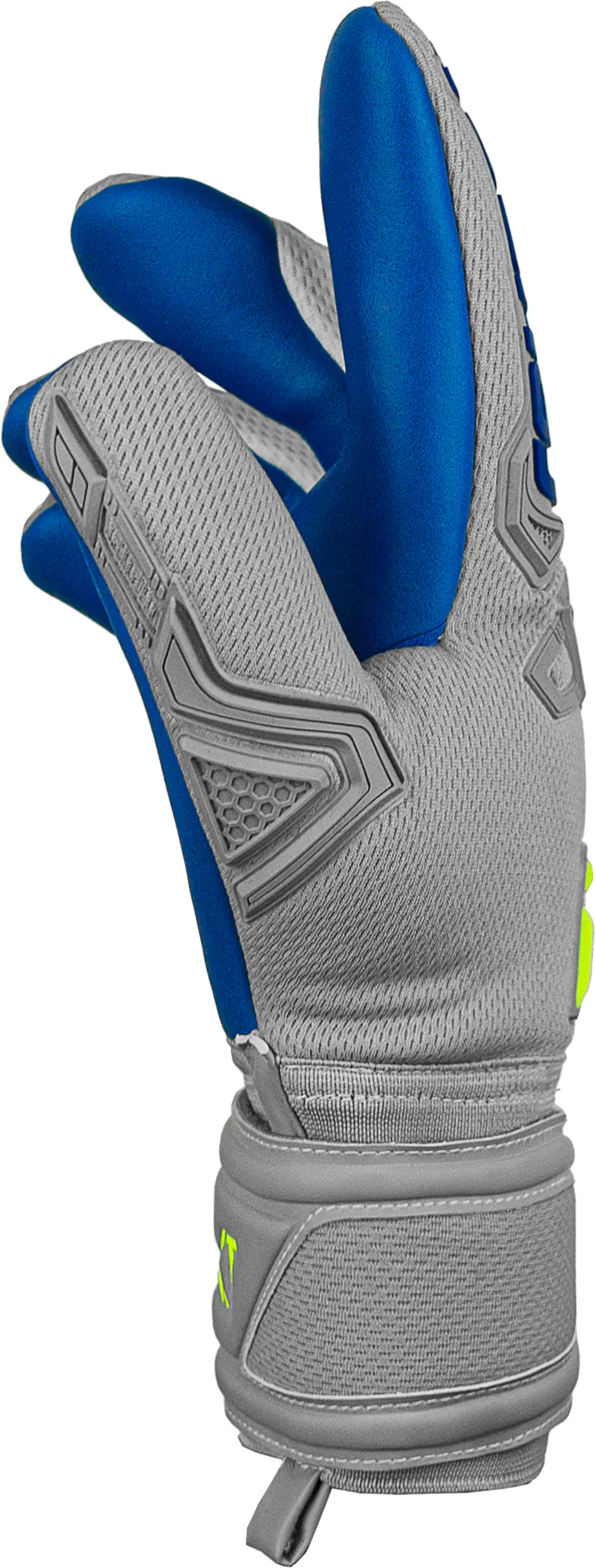 Reusch Attrakt Freegel Silver Finger Support Goalkeeper Gloves - Image 4