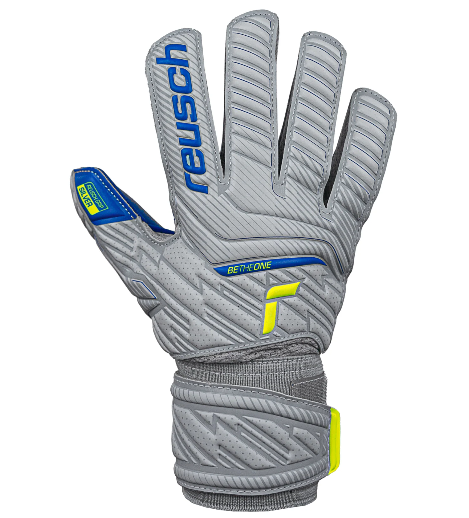Reusch Attrakt Silver Jr. Goalkeeper Gloves - Image 3